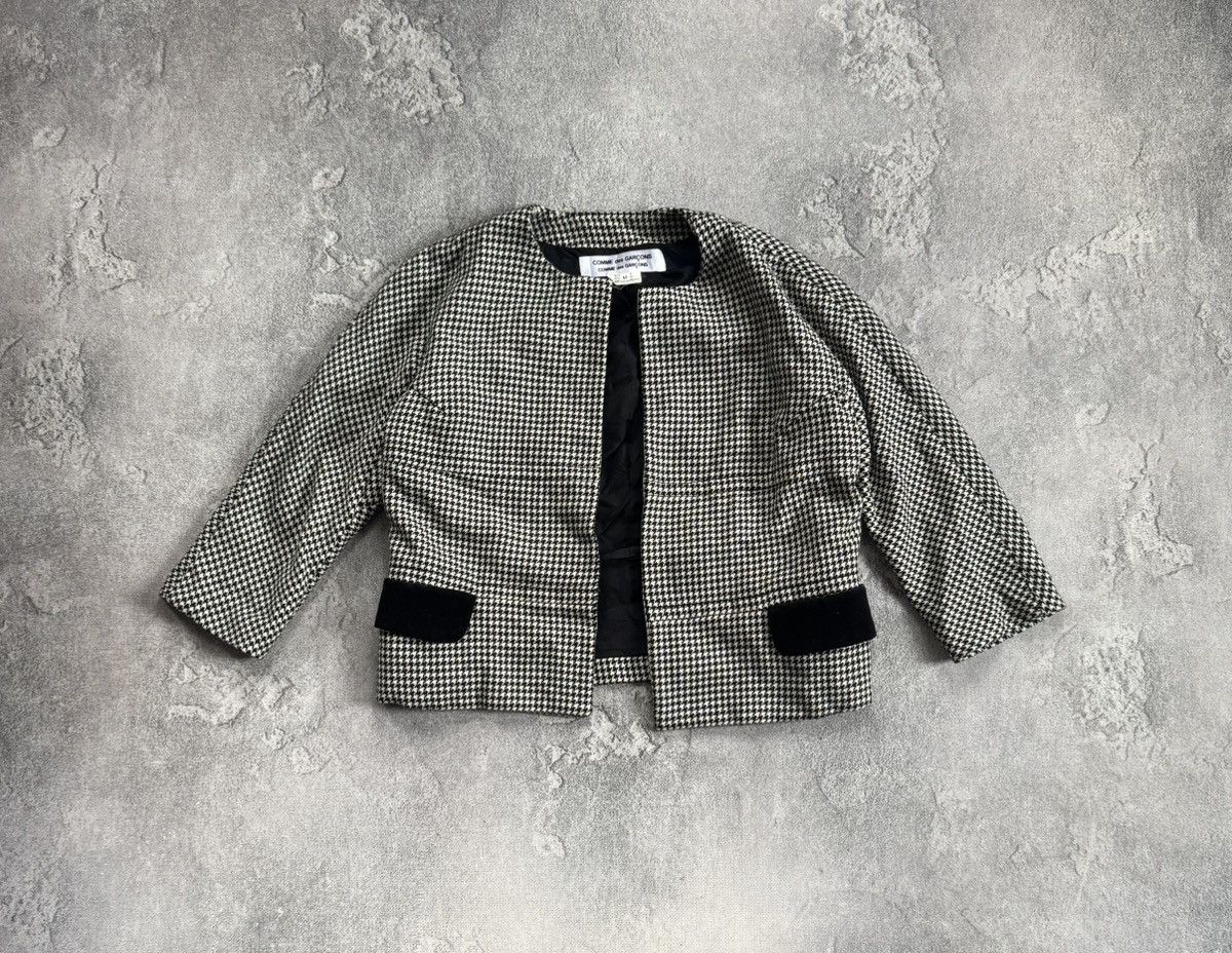 Comme des Garcons Comme des Garcons M/size wmns blazer wool jacket tweed Size M / US 6-8 / IT 42-44 - 5 Thumbnail
