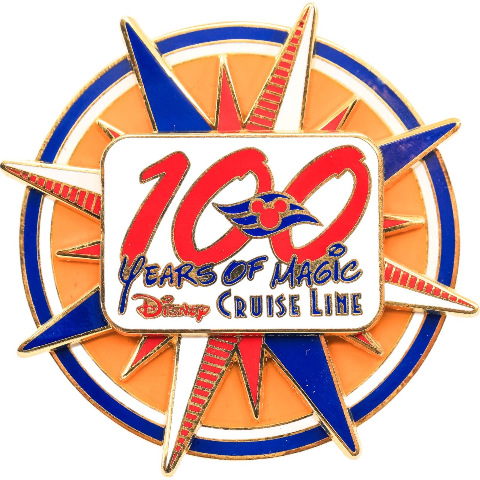 Disney Disney Cruise Line 100 Years of Magic Spinning Pin 2002 Size ONE SIZE - 1 Thumbnail