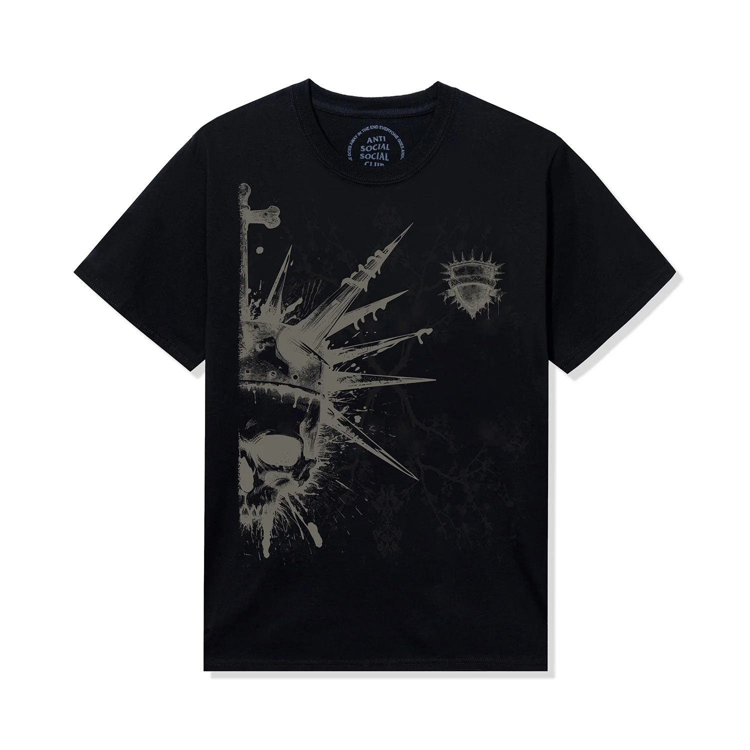 Anti Social Social Club assc 'i knew happiness' tee (blk) L Size US L / EU 52-54 / 3 - 2 Thumbnail
