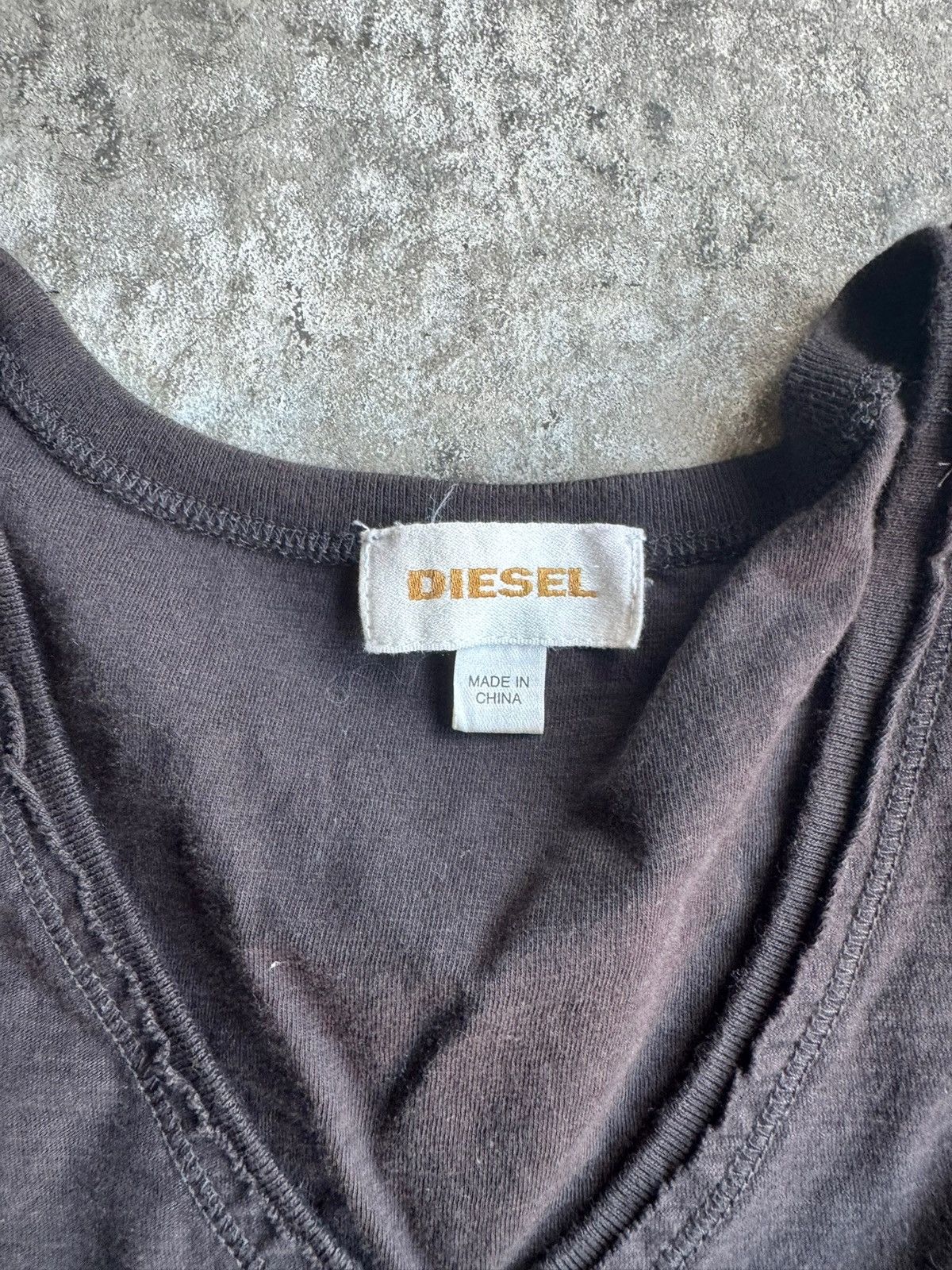 Diesel × Vintage Rare Vintage Diesel Streetwear V Neck Size US XXL / EU 58 / 5 - 6 Thumbnail