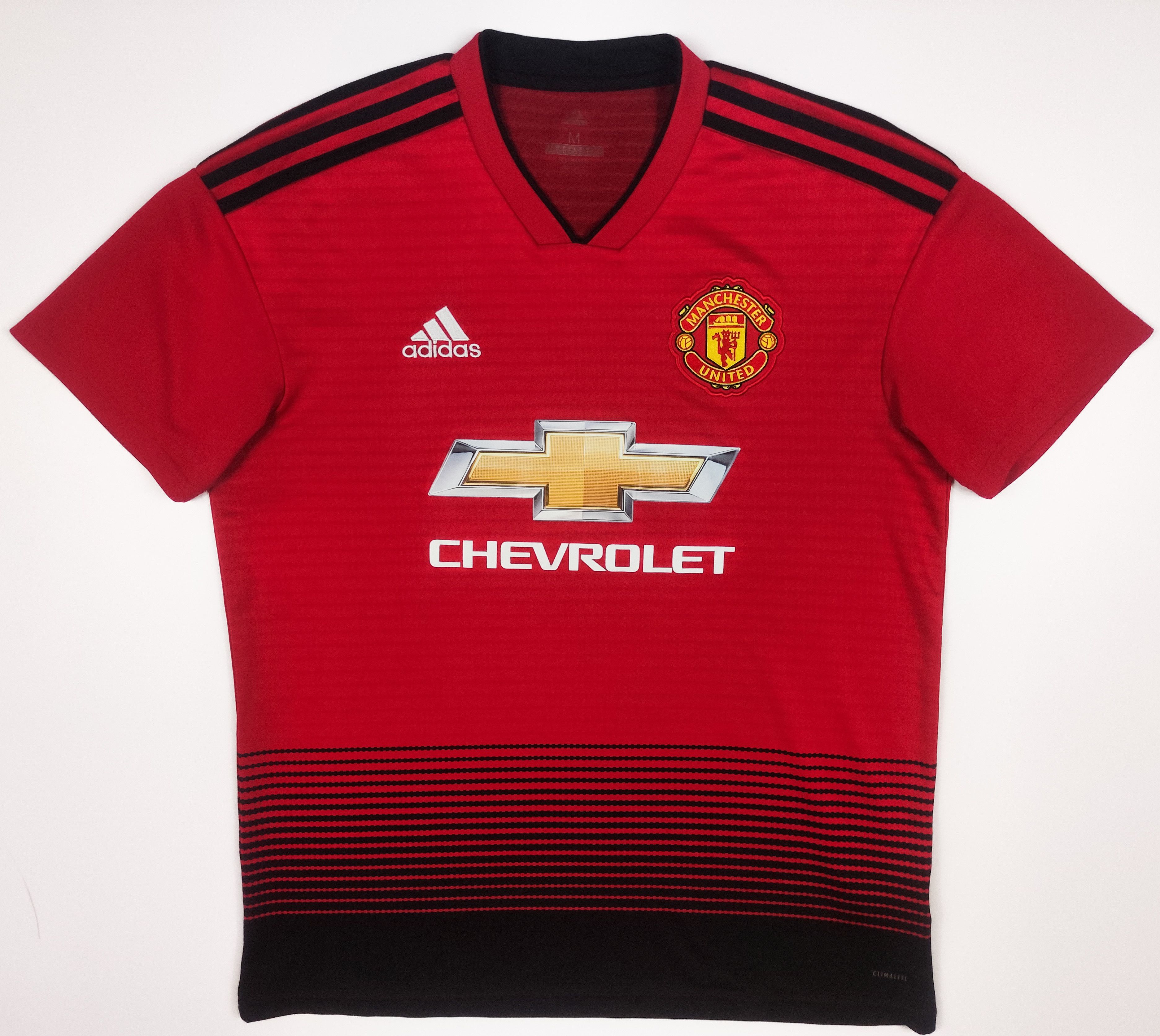 Adidas Manchester United 2018 2019 Adidas Chevrolet Home Shirt Size US M / EU 48-50 / 2 - 1 Thumbnail