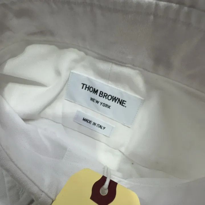 Thom Browne Thom Browne Classic Long Sleeve Oxford Shirt -2507 Size US M / EU 48-50 / 2 - 2 Thumbnail