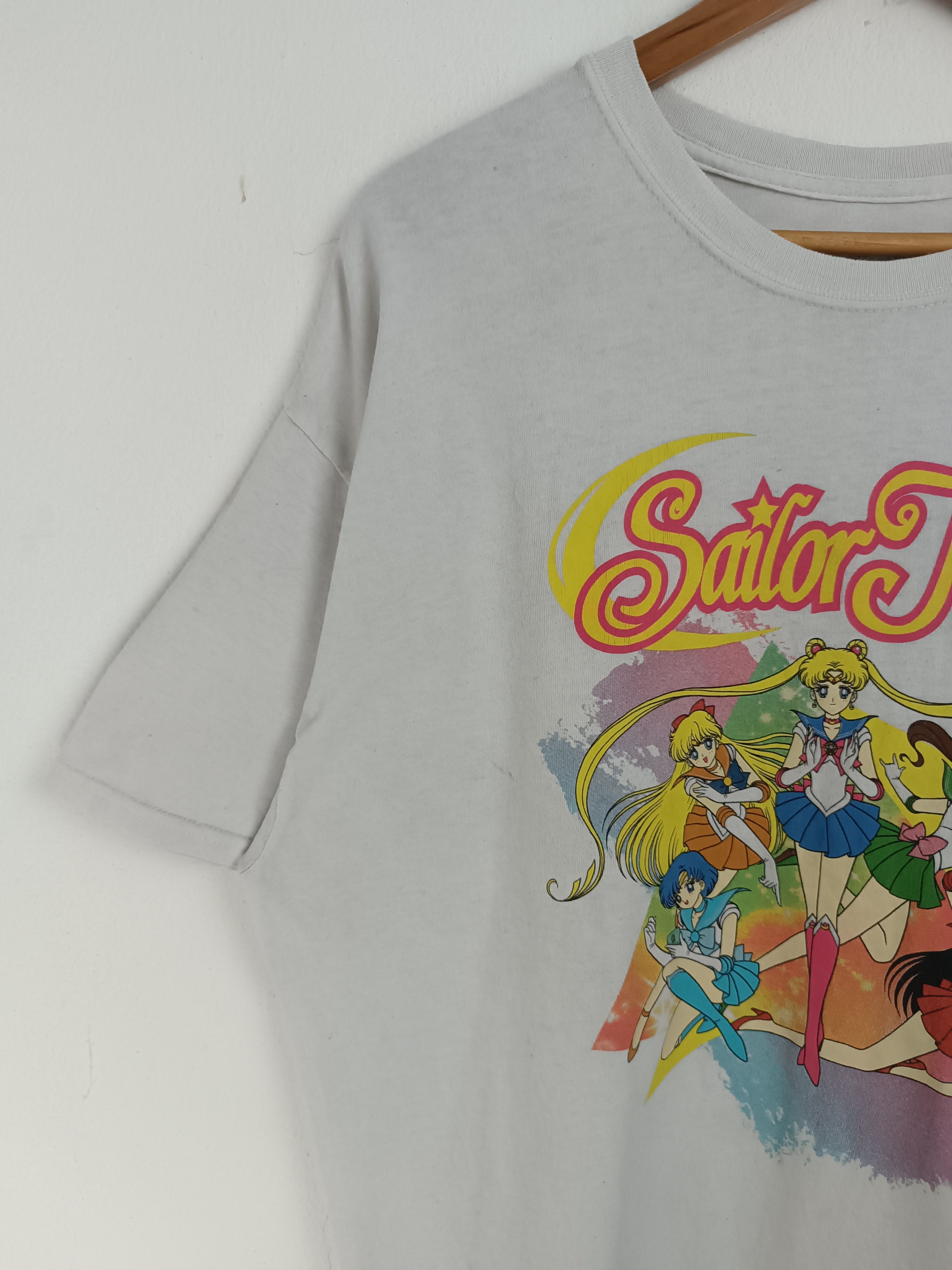 Anime VINTAGE SAILOR MOON ANIME MANGA TEE INUYASHA Size US XL / EU 56 / 4 - 5 Thumbnail