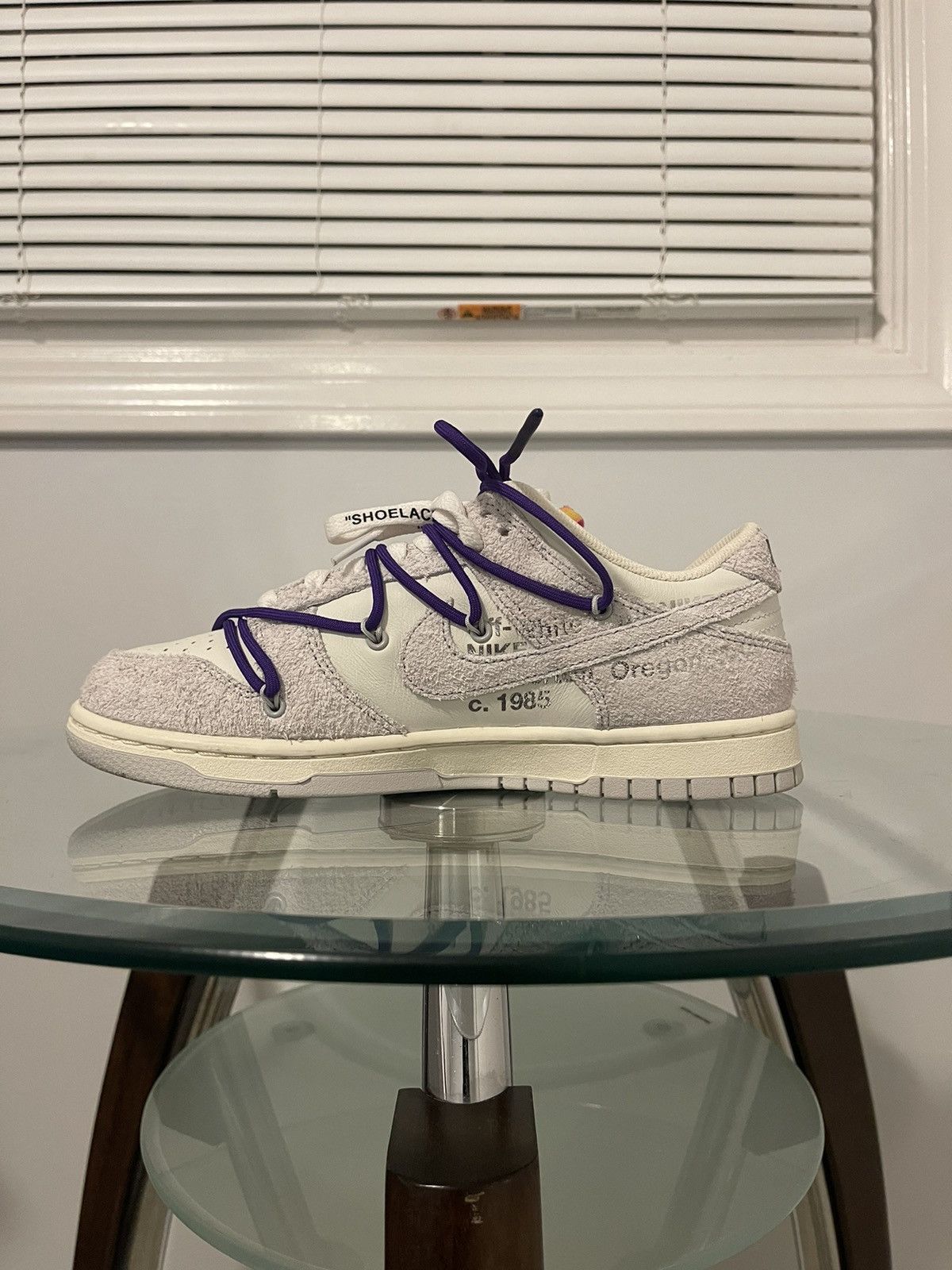 Nike × Off-White Off-White x Nike Dunk Low Size US 8 / EU 41 - 16 Thumbnail