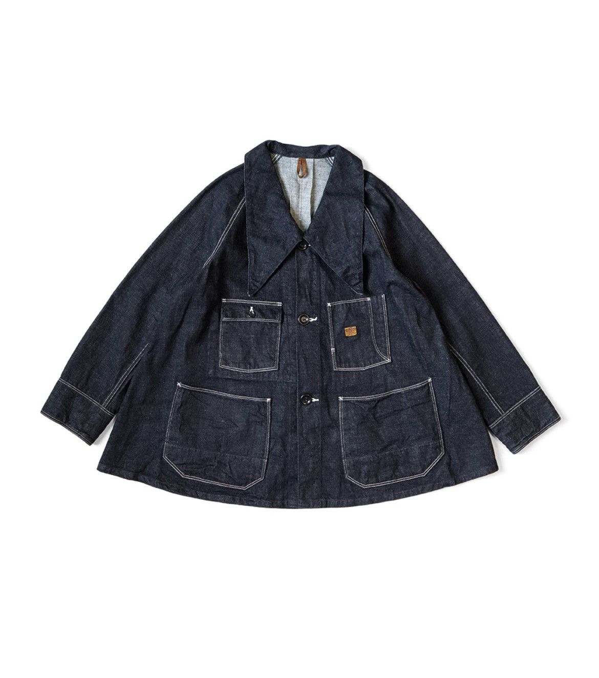 12oz denim wrangle color bell coverall size 0