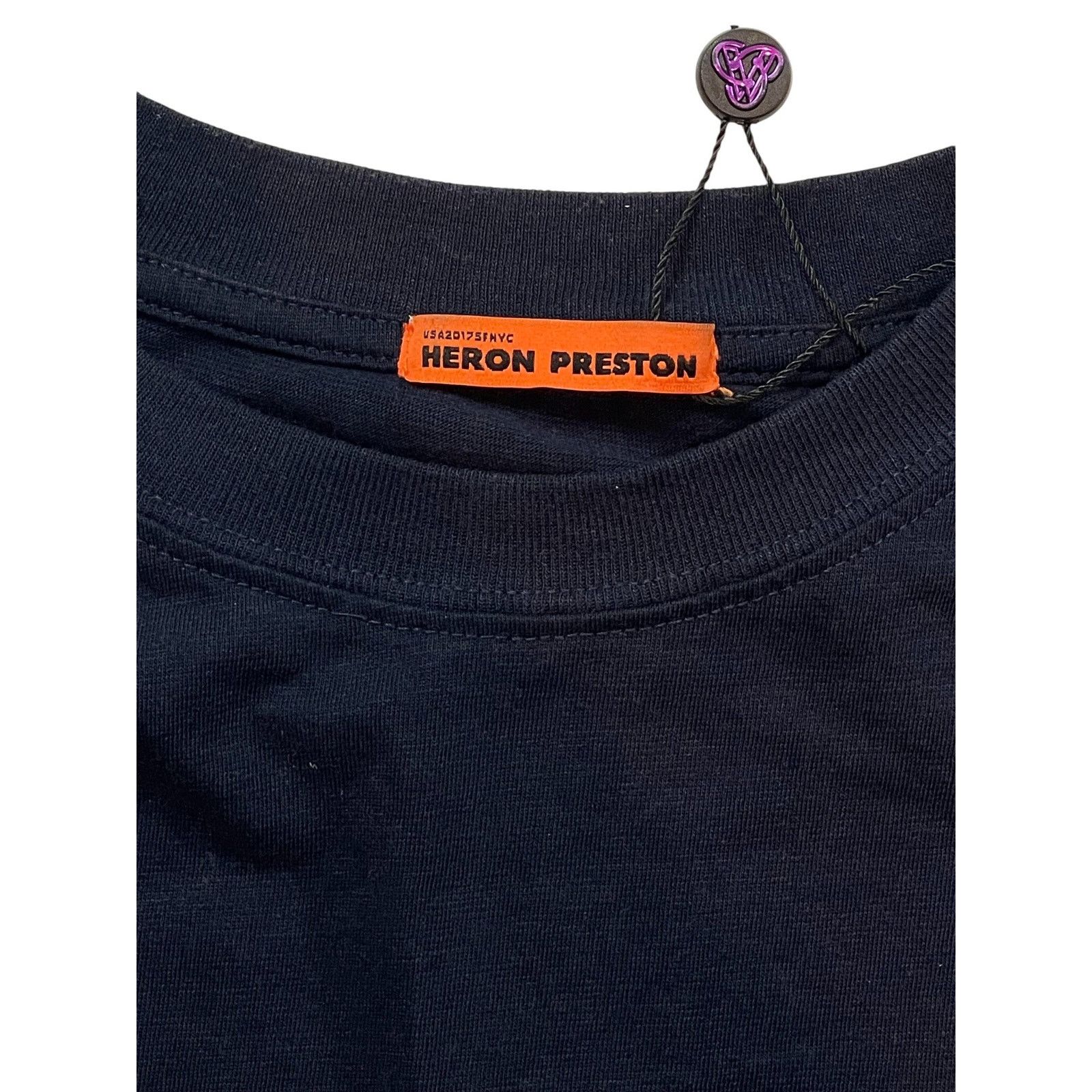 Heron Preston Heron Preston Navy Bird Tee Size US S / EU 44-46 / 1 - 3 Thumbnail