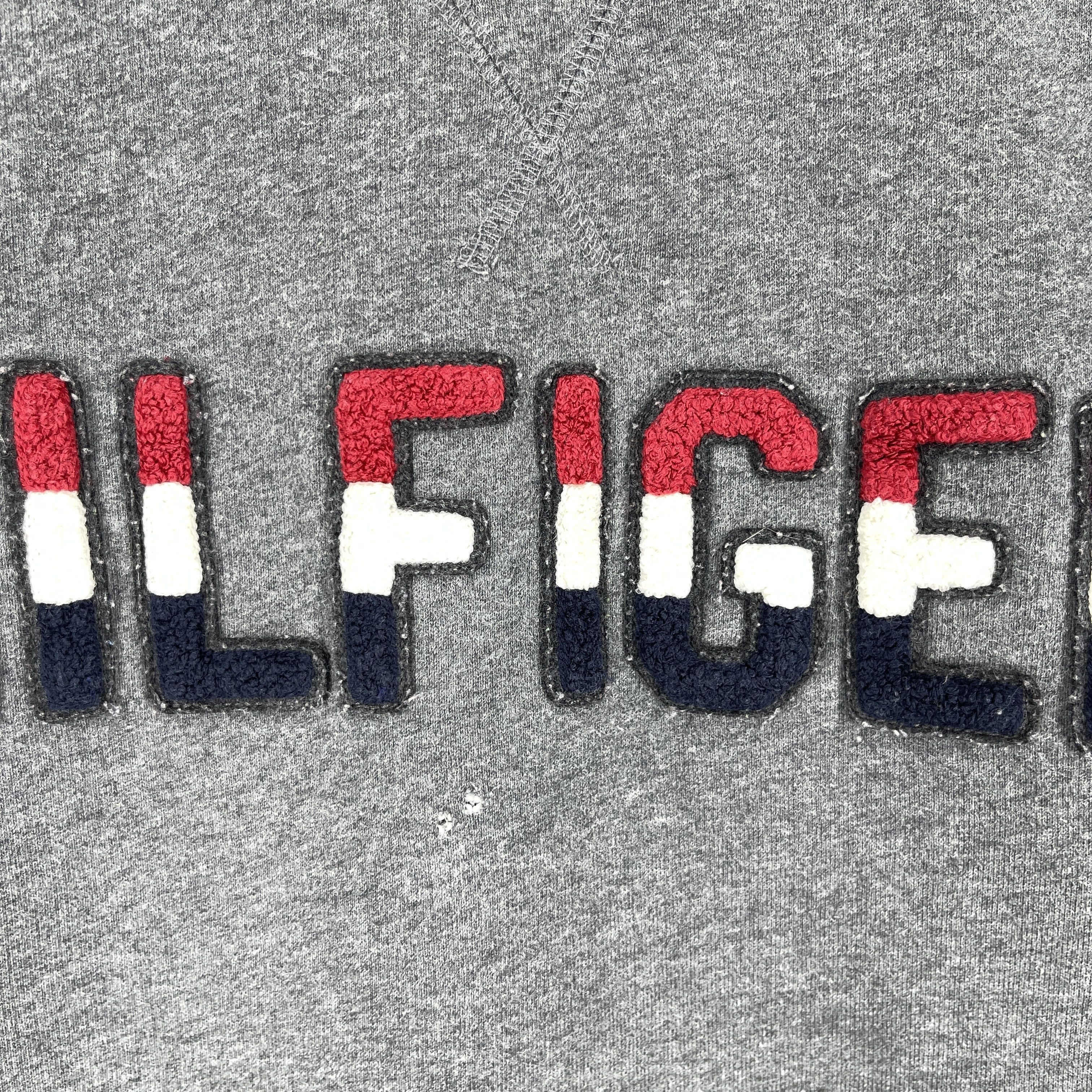Tommy Hilfiger Vintage TOMMY HILFIGER Spellout Embroidery Sweatshirt Size US M / EU 48-50 / 2 - 3 Thumbnail