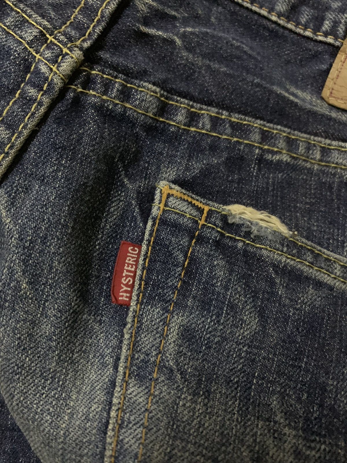 Hysteric Glamour 💥Vtg Hysteric Glamour Studs Punk Denim Size US 30 / EU 46 - 8 Thumbnail