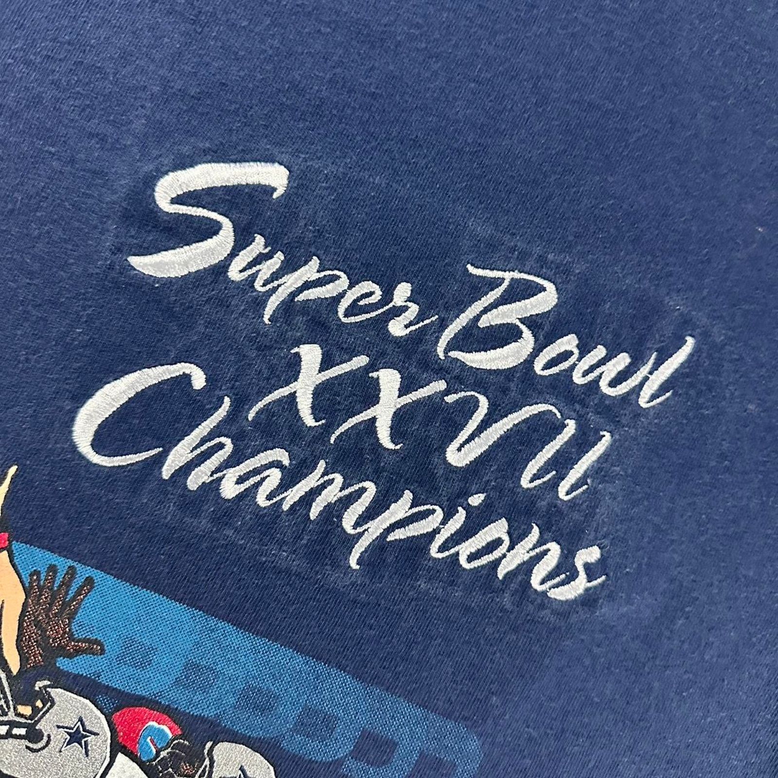 Nutmeg Vintage 1992 Nutmeg Dallas Cowboys Graphic T-Shirt - L Size US L / EU 52-54 / 3 - 3 Thumbnail