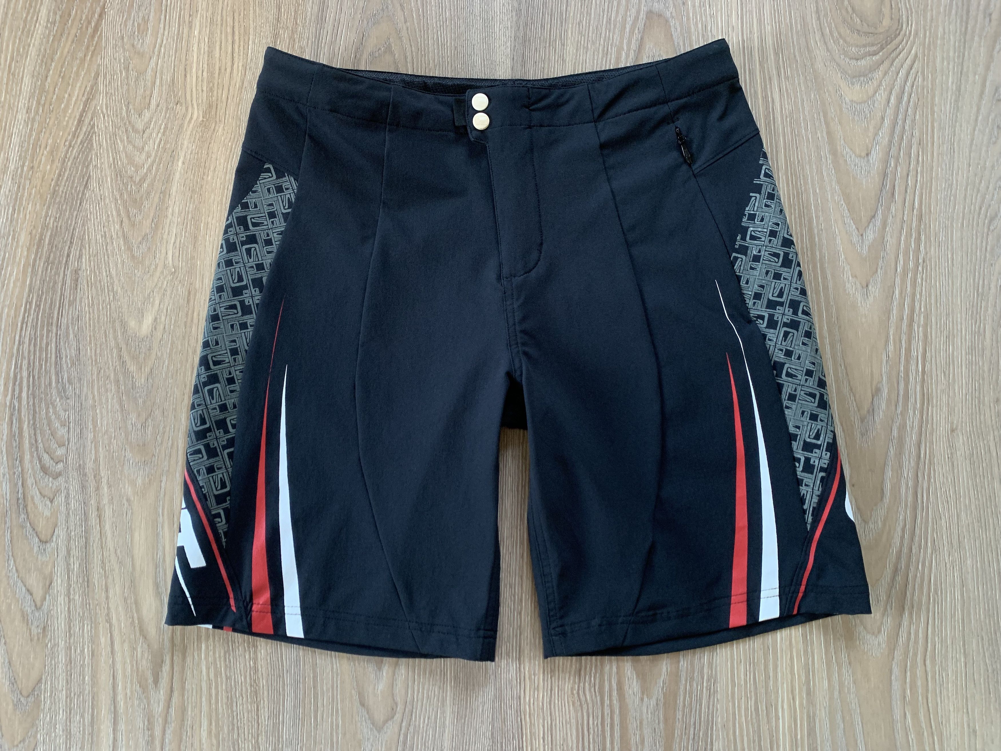 Sports Specialties Scott Mens Black MTB Bike Ride Printed Shorts Size US 34 / EU 50 - 2 Thumbnail