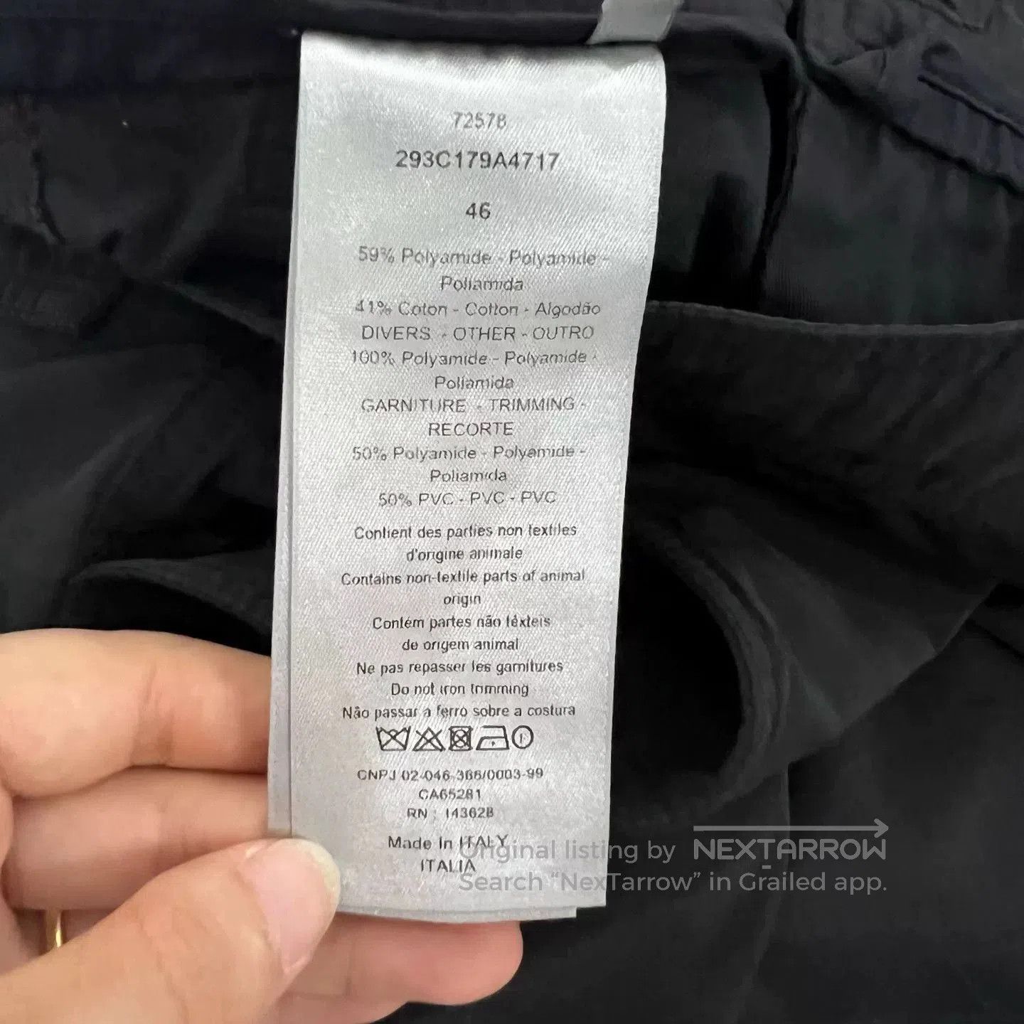 Dior black lock buckle shorts by dior. Size US 36 / EU 52 - 4 Thumbnail