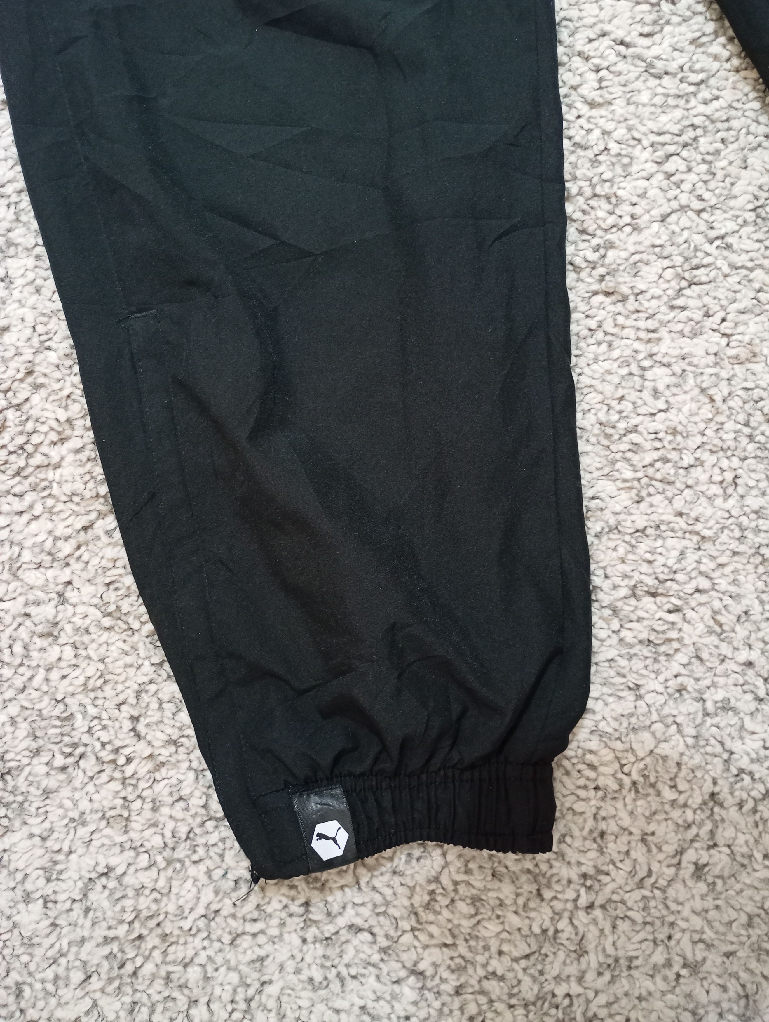 Puma × Vintage Puma Sweatpants Double Logo Vintage Y2K Nylon Drill Size US 35 - 10 Thumbnail