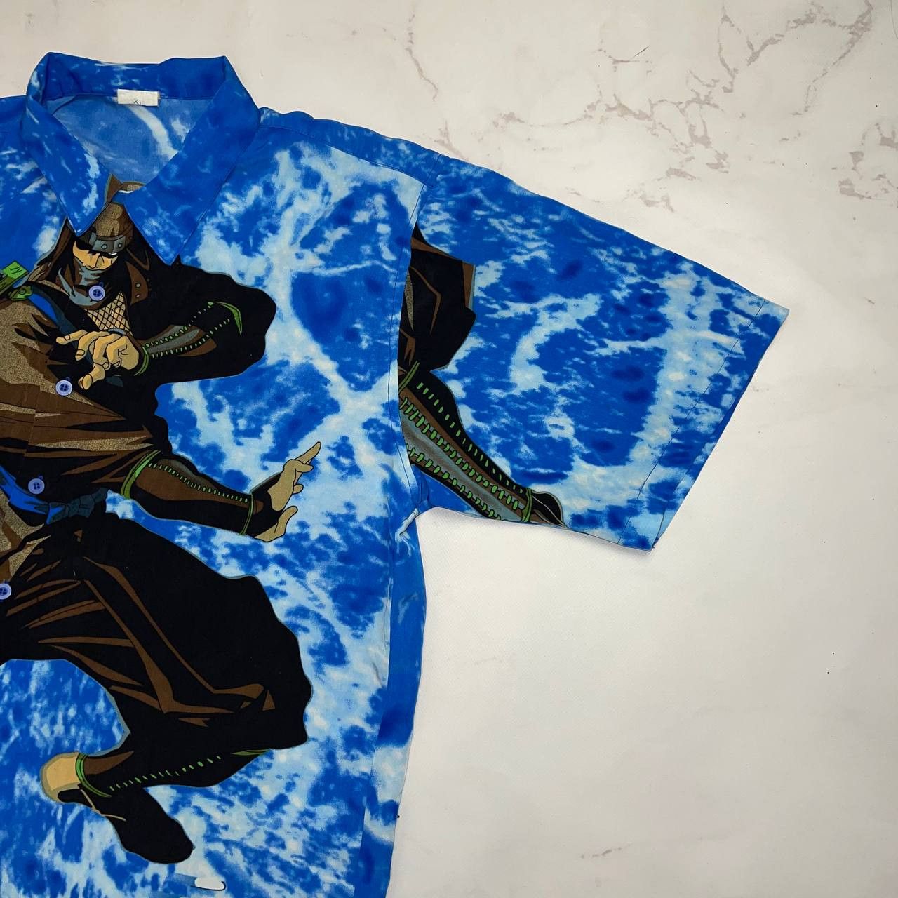 Vintage Vintage Anime Ninja Warrior Oversized Shirt - Akira, Ghost Size US XL / EU 56 / 4 - 7 Thumbnail