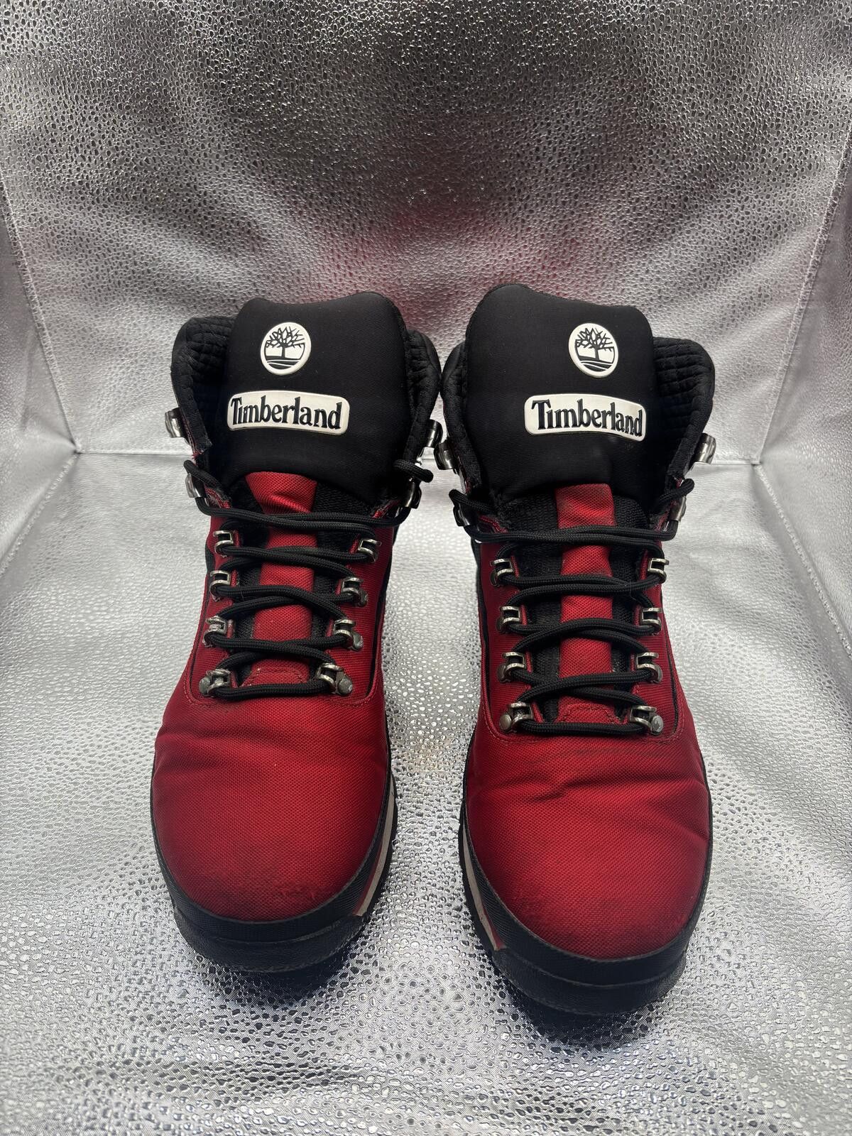 Timberland Timberland euro hiker mid jacquard red Size US 11 / EU 44 - 2 Thumbnail
