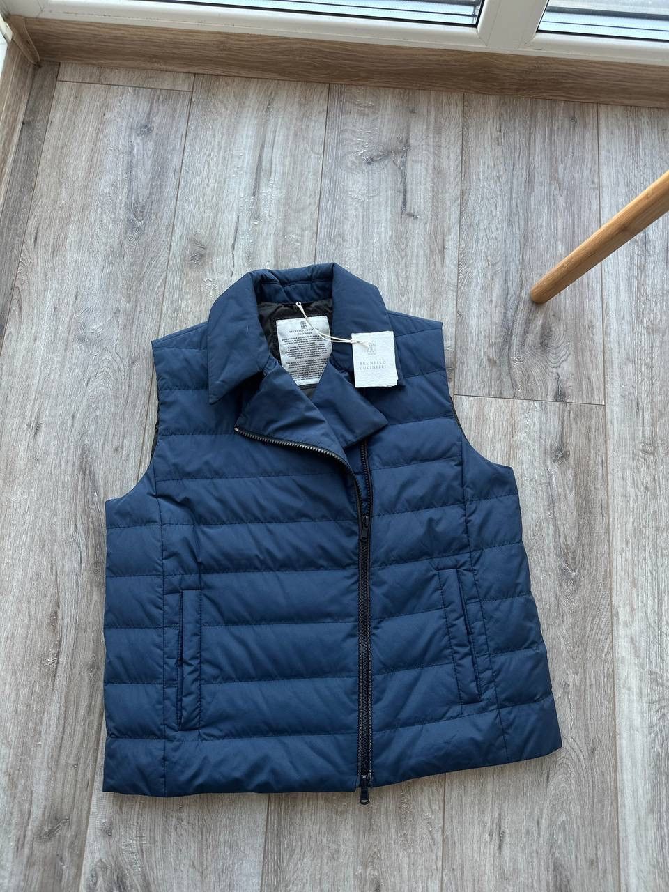 Brunello Cucinelli RRP4340$! Brunello Cucinelli Vest Down Puffer Ledies Size M / US 6-8 / IT 42-44 - 12 Thumbnail