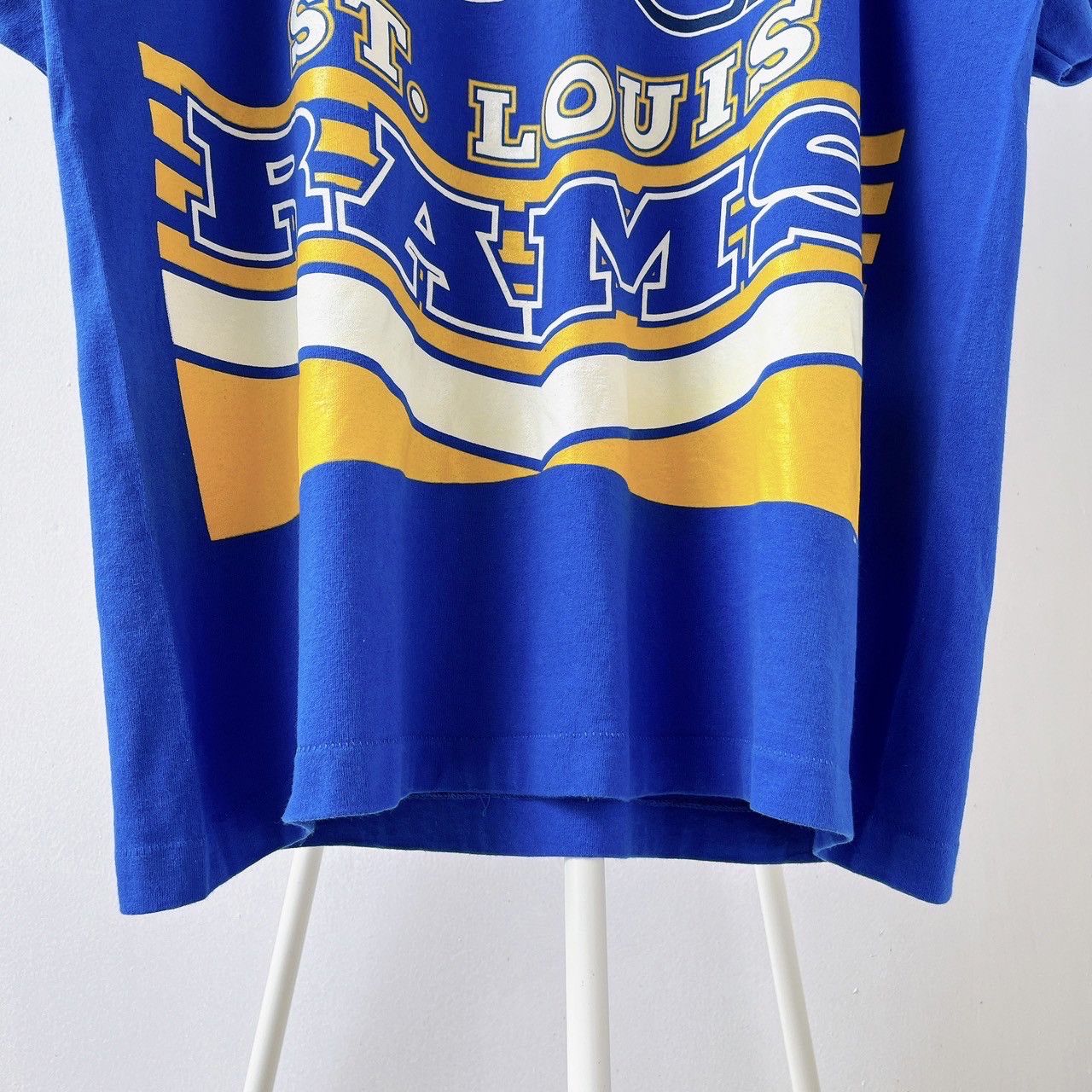 Salem Sportswear × Vintage 90s St. Louis Rams NFL t-shirt/ XXL Size US XXL / EU 58 / 5 - 5 Thumbnail