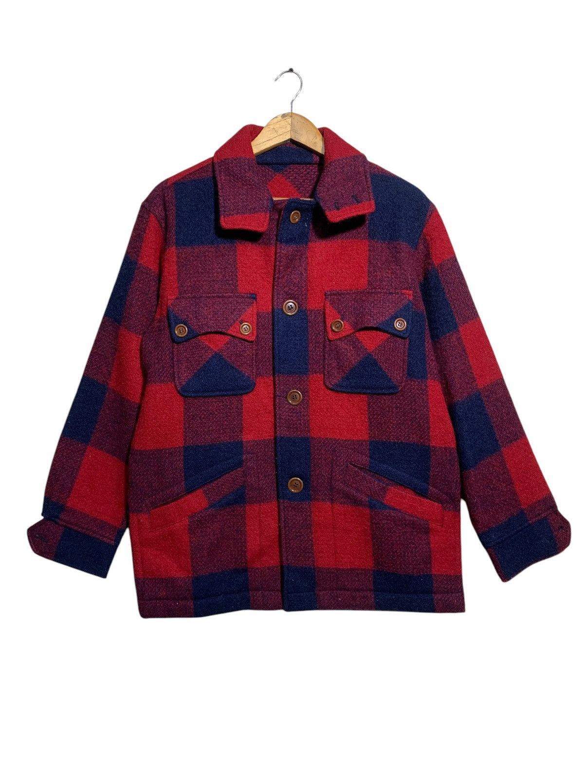Japanese Brand × Van 🔥VAN JAC RED TARTANS MACKINAW JACKETS Size US L / EU 52-54 / 3 - 1 Thumbnail