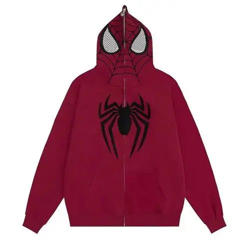 Counter Intelligence Spider Man Anime Sweatshirt outdoor loose Gothic top Y2K Size US L / EU 52-54 / 3 - 1 Thumbnail