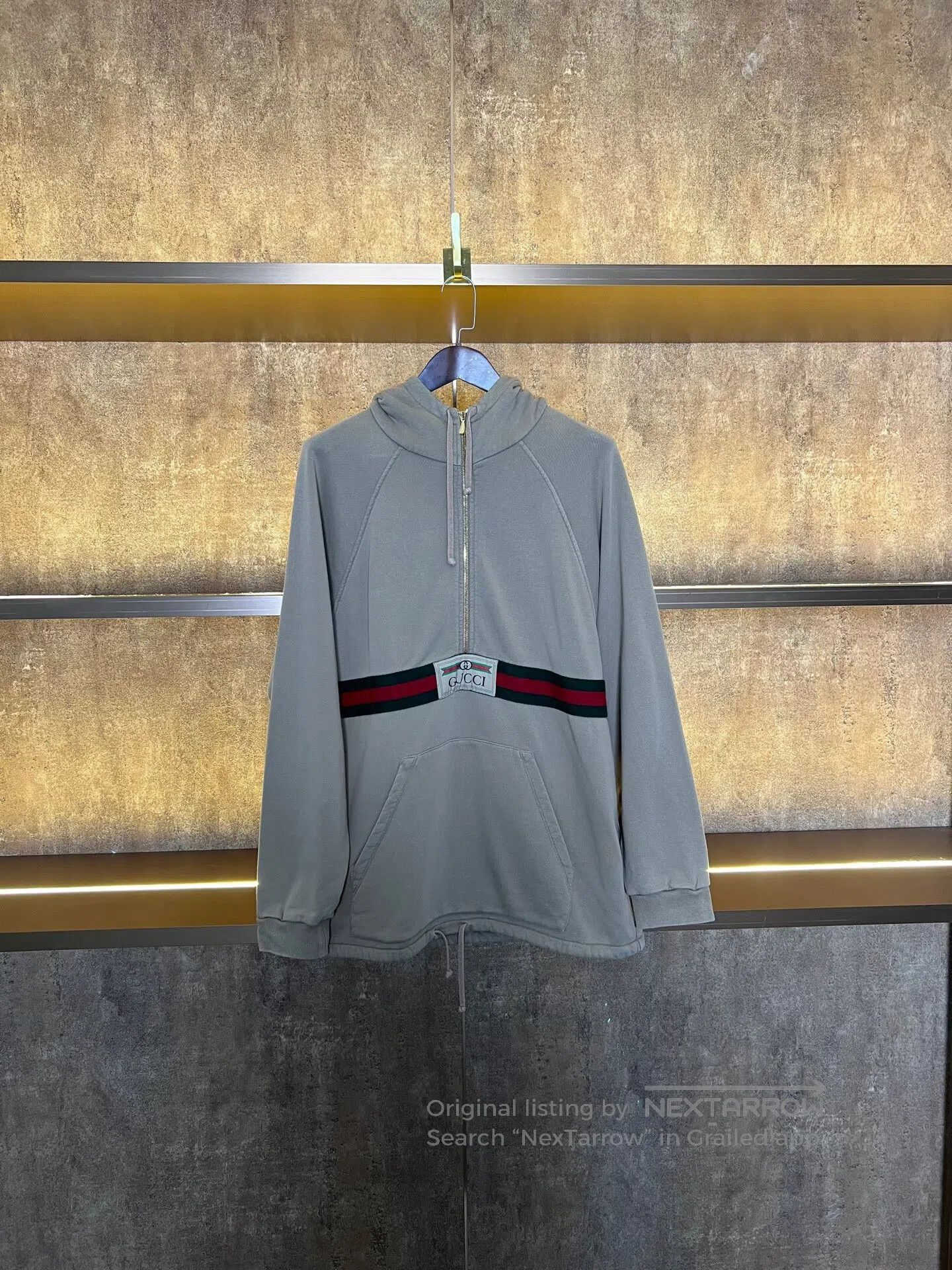 Gucci Guicci Half-Zip Hoodie| Size US M / EU 48-50 / 2 - 1 Thumbnail