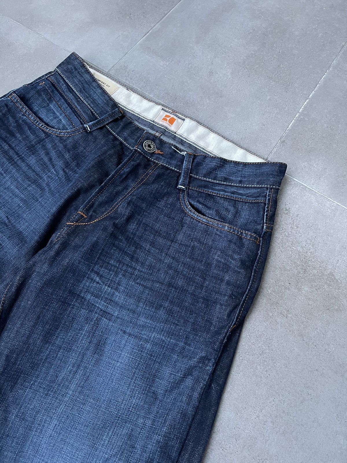 Hugo Boss Hugo Boss Orange Dark Indigo Denim Pants Size US 32 / EU 48 - 14 Thumbnail