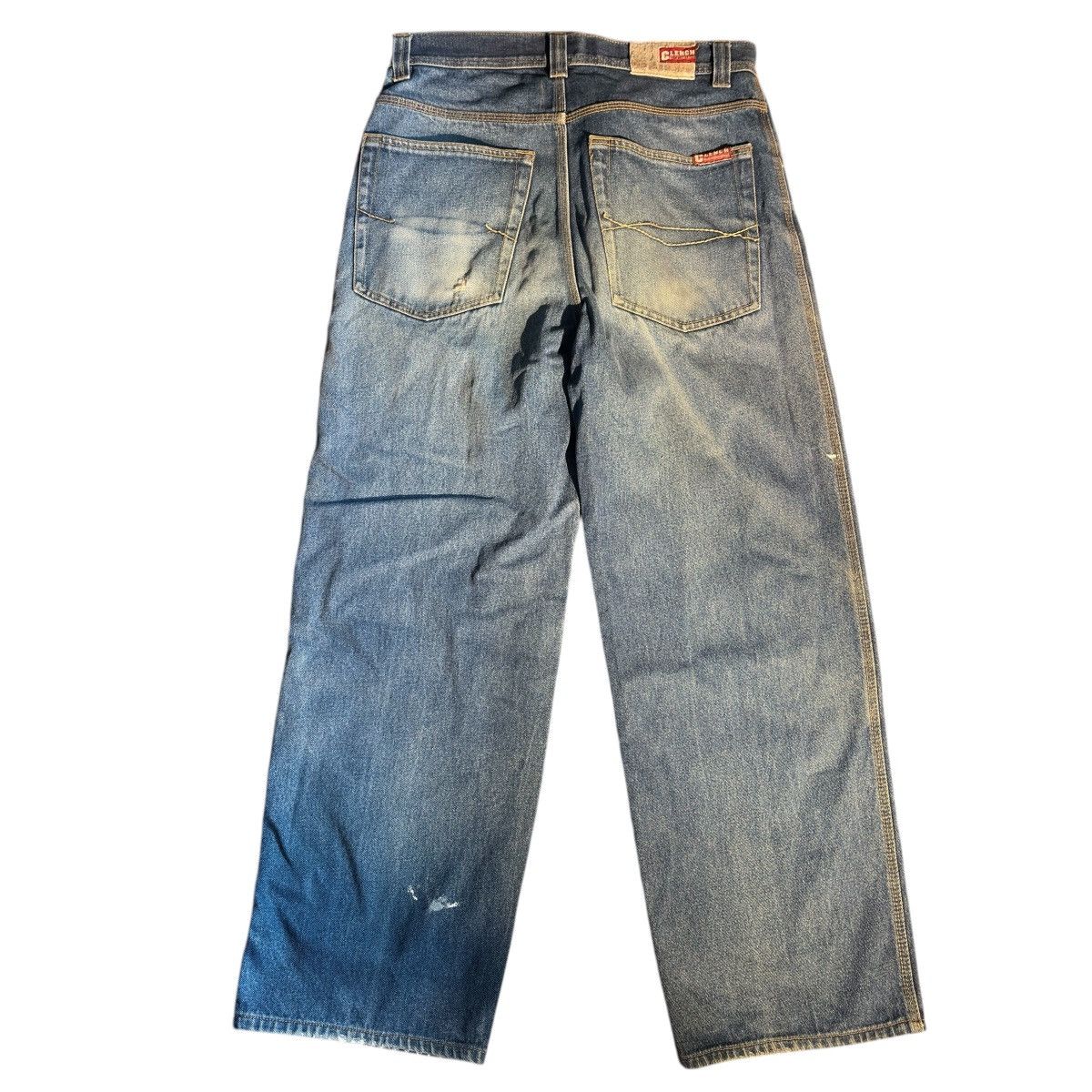 Clench High Waist Clench Wide Leg Jeans Size US 32 / EU 48 - 2 Thumbnail