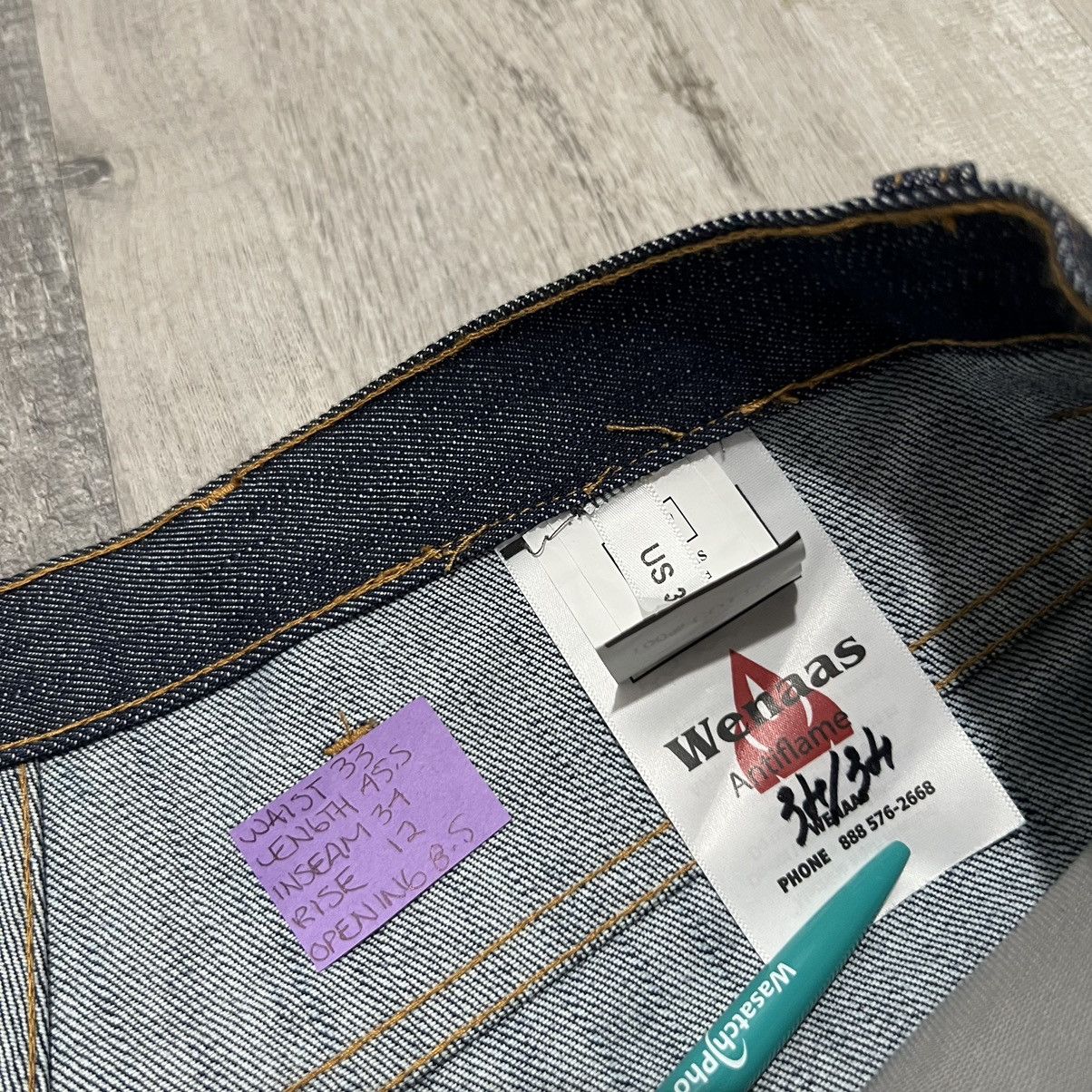 Other Wenaas Raw Denim Flame Resistant Cat 2 Carpenter Work Jeans Size US 34 / EU 50 - 7 Thumbnail