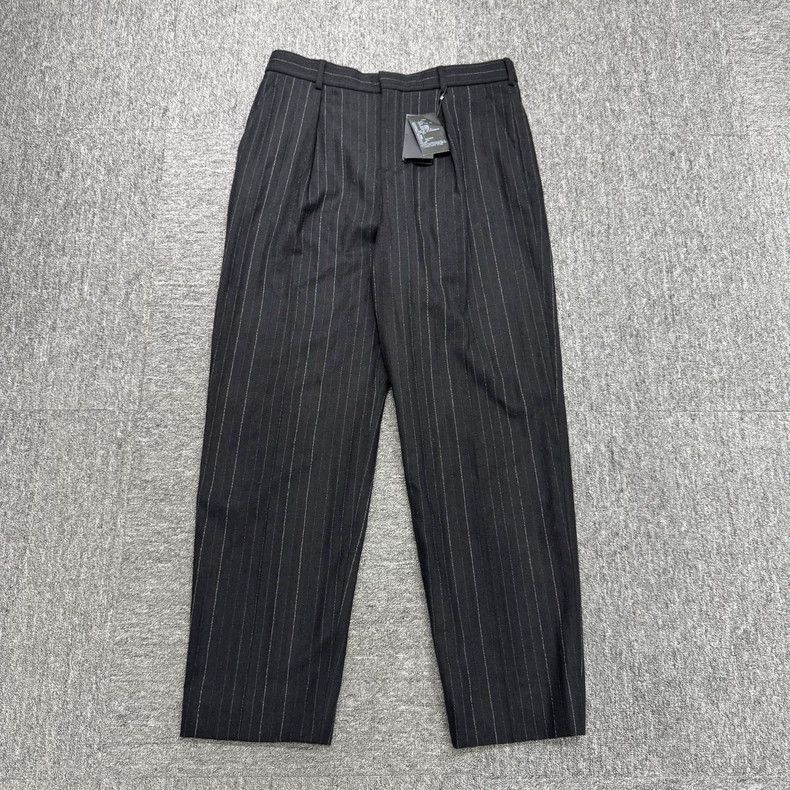 Saint Laurent Paris Saint Laurent Paris New SLP Striped Wool Casual Pants-2507 Size US 44 / EU 60 - 1 Thumbnail