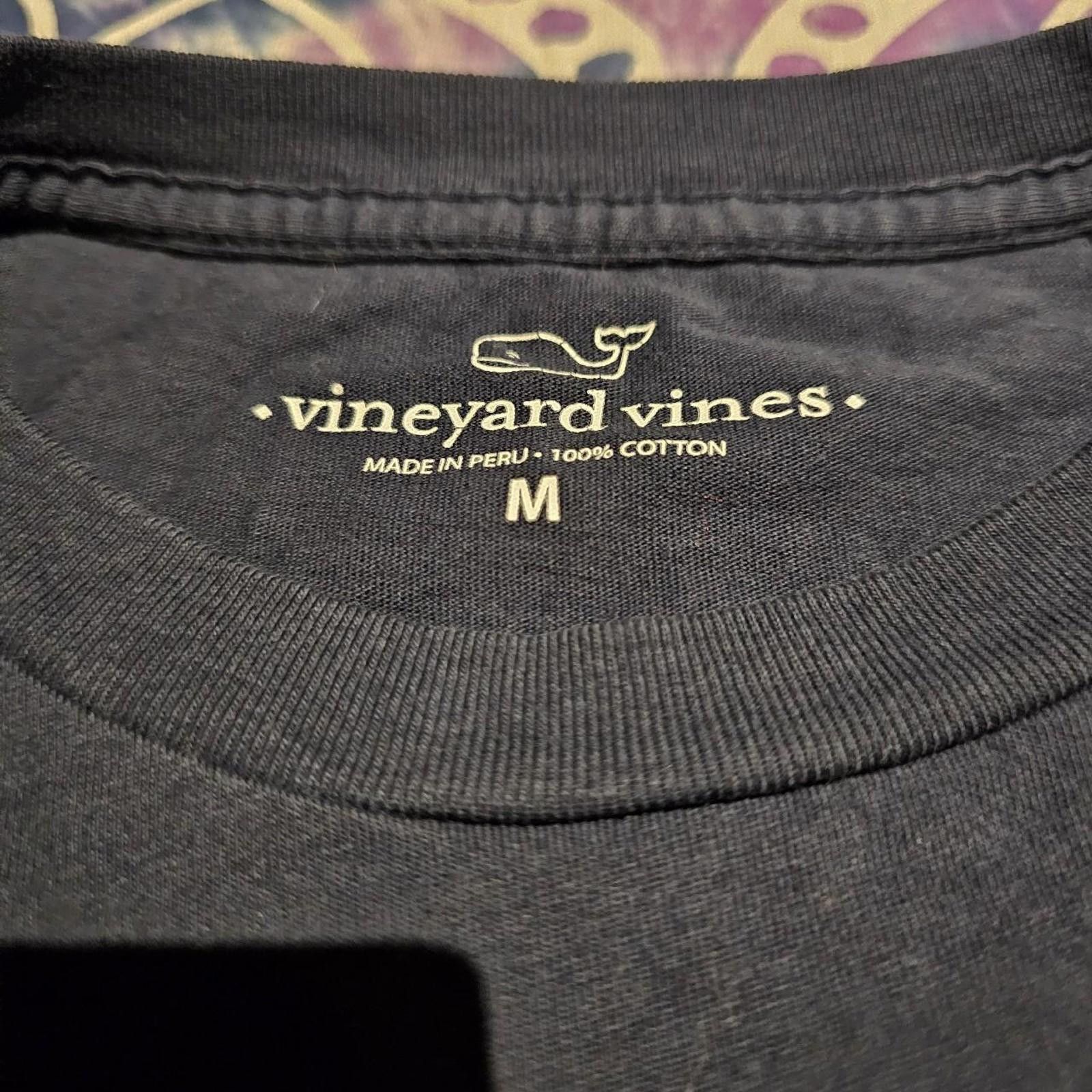 Vineyard Vines Vineyard Vines Red and Navy Christmas Long Sleeve Shirt Size US M / EU 48-50 / 2 - 4 Thumbnail