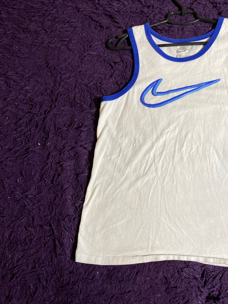 Nike × Vintage VTG Nike t shirt big swoosh check grapic logo faded size S Size US S / EU 44-46 / 1 - 2 Thumbnail