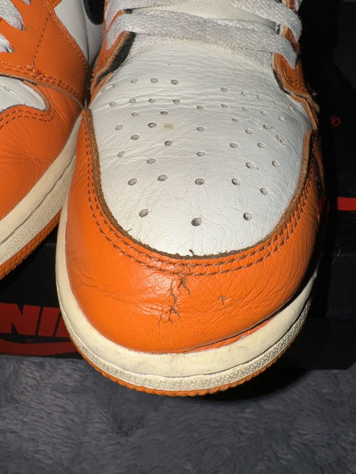 Jordan Brand × Nike Nike Jordan 1 Reverse Shattered Backboard Size US 12 / EU 45 - 5 Thumbnail