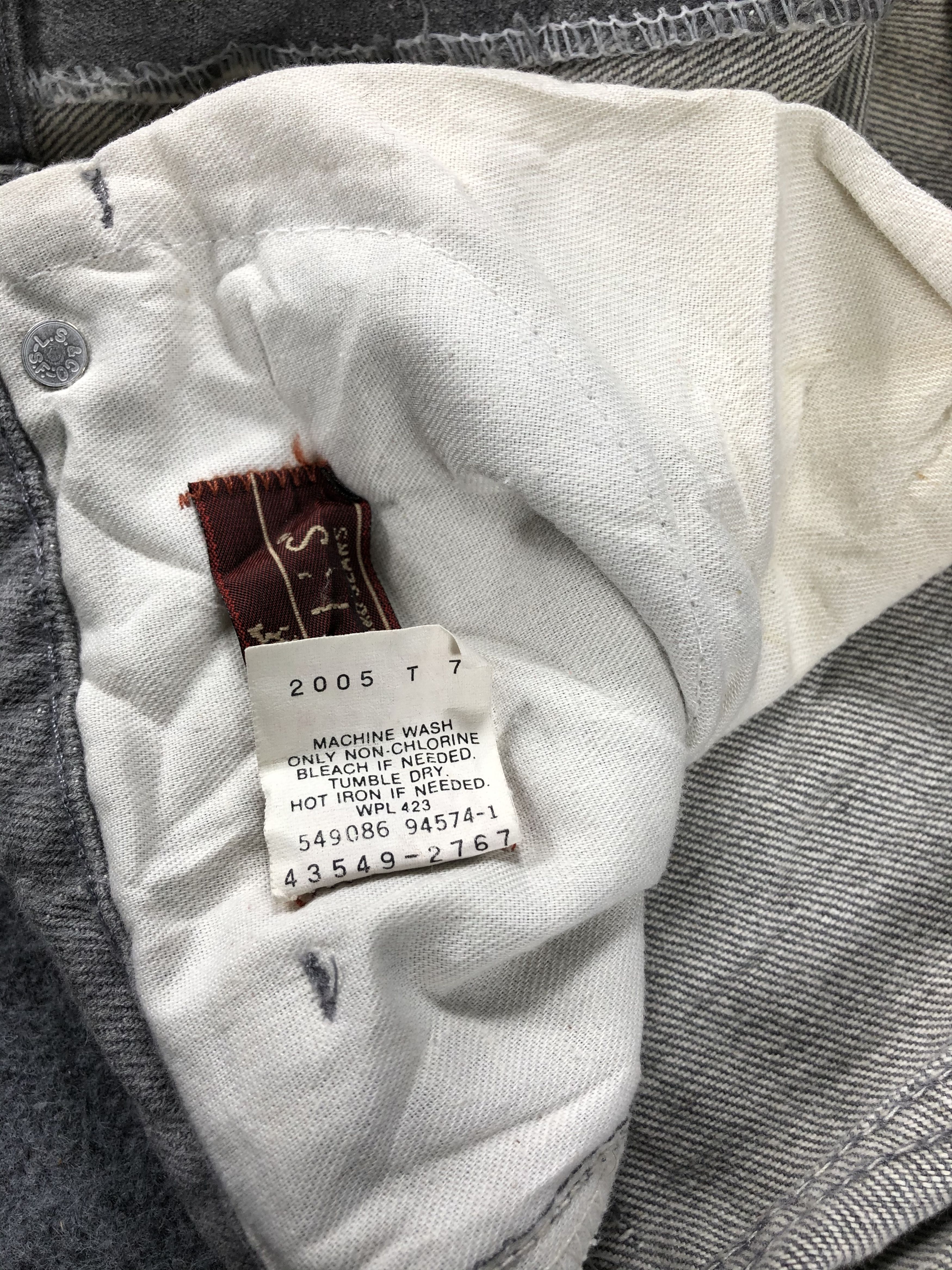 Levi's × Vintage Vintage 90s Levis Jeans Lot 549 -JM644 Size US 38 / EU 54 - 9 Thumbnail