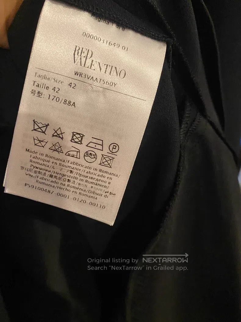 Valentino Valentino Long sleeve crew neck bow streamer umbrella dres Size M / US 6-8 / IT 42-44 - 5 Thumbnail