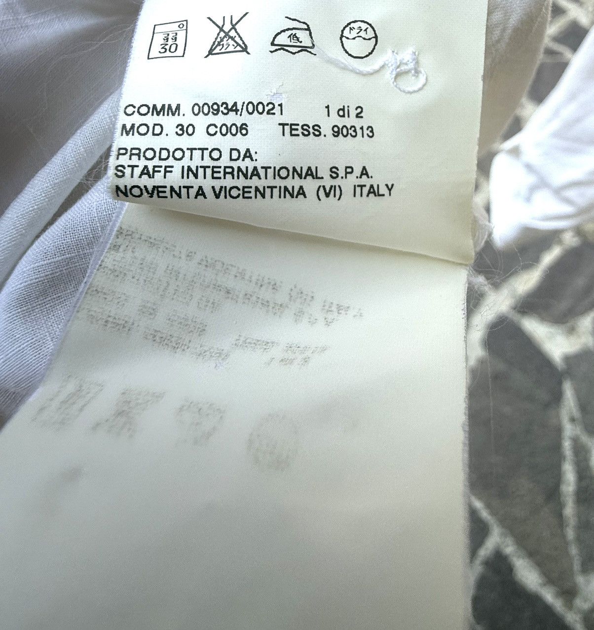 Maison Margiela Martin Margiela Line 10 White Shirt – SS2003 – Collectors Size US M / EU 48-50 / 2 - 9 Thumbnail