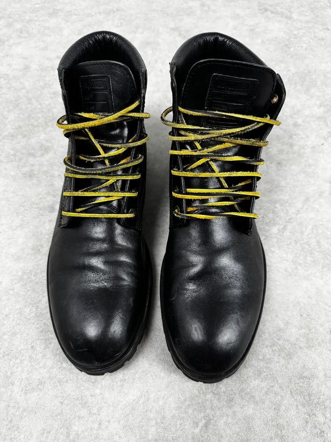Dsquared2 Dsquared2 Black Lace-Up Leather Hiking Boots Size US 11 / EU 44 - 2 Thumbnail