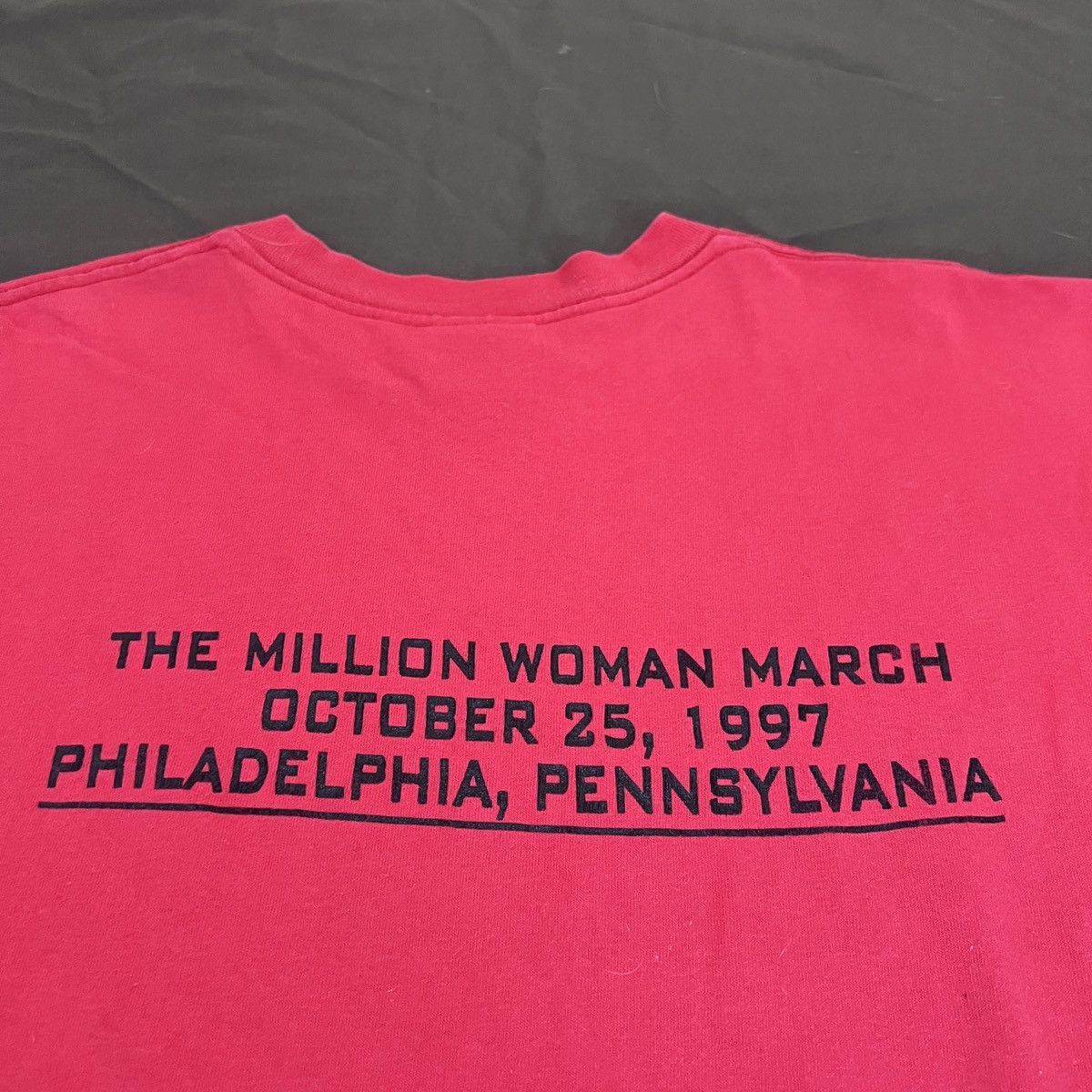 Vintage Vintage Million Woman March African Americans Promo Tee Size US XL / EU 56 / 4 - 7 Thumbnail