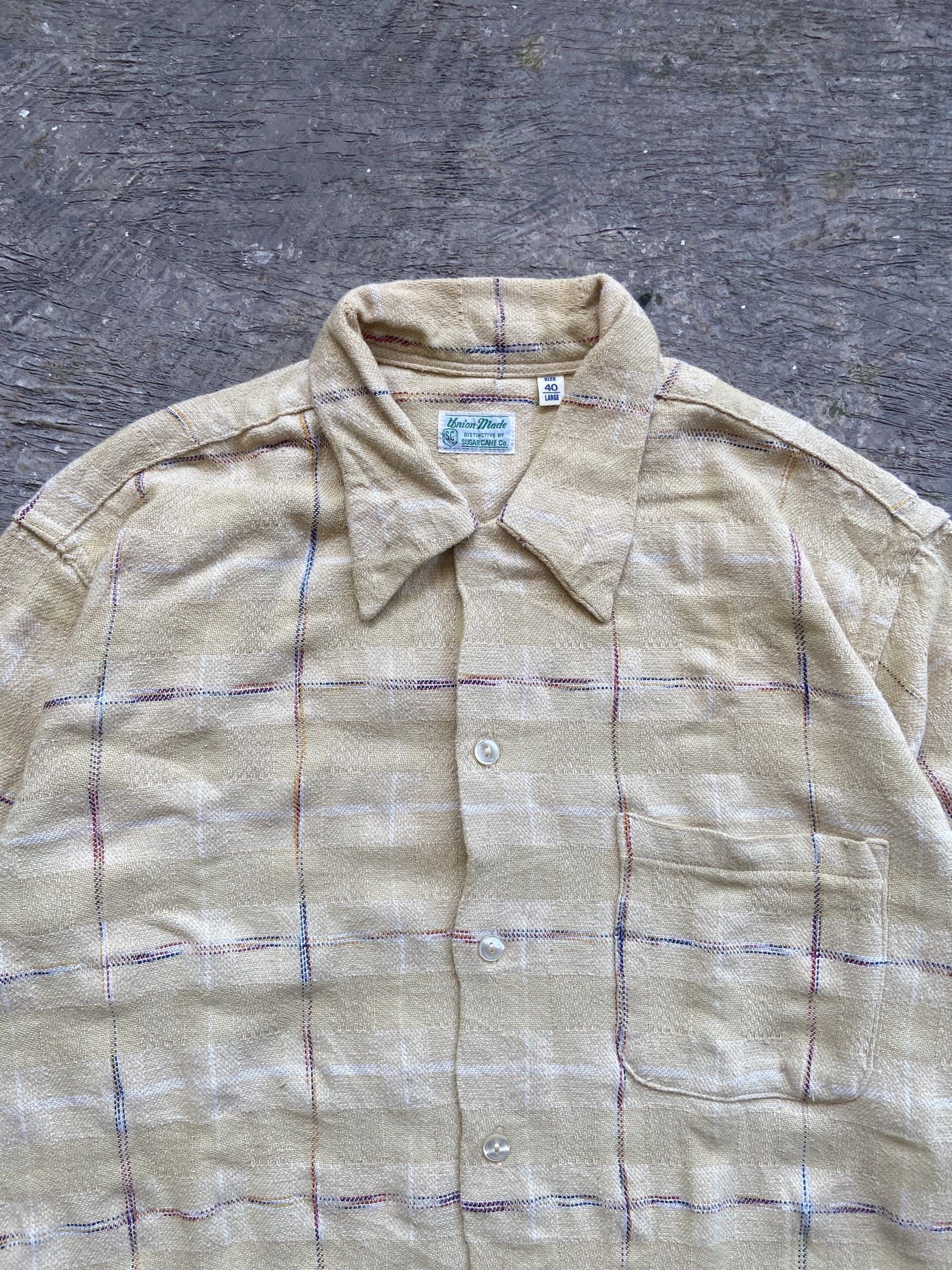 Sugar Cane Union Made Sugarcane Japan Shirt Size US L / EU 52-54 / 3 - 5 Thumbnail
