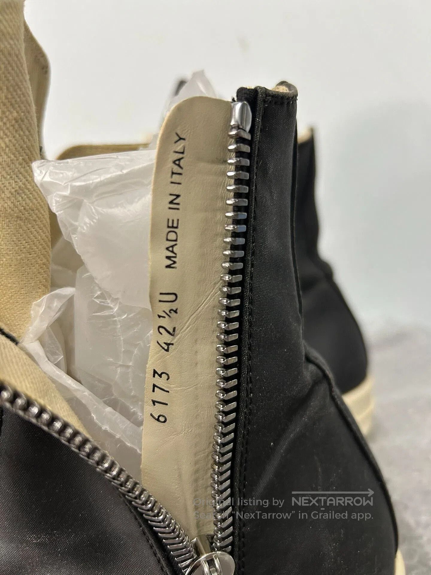 Rick Owens rick owens high. Size US 9.5 / EU 42-43 - 5 Thumbnail