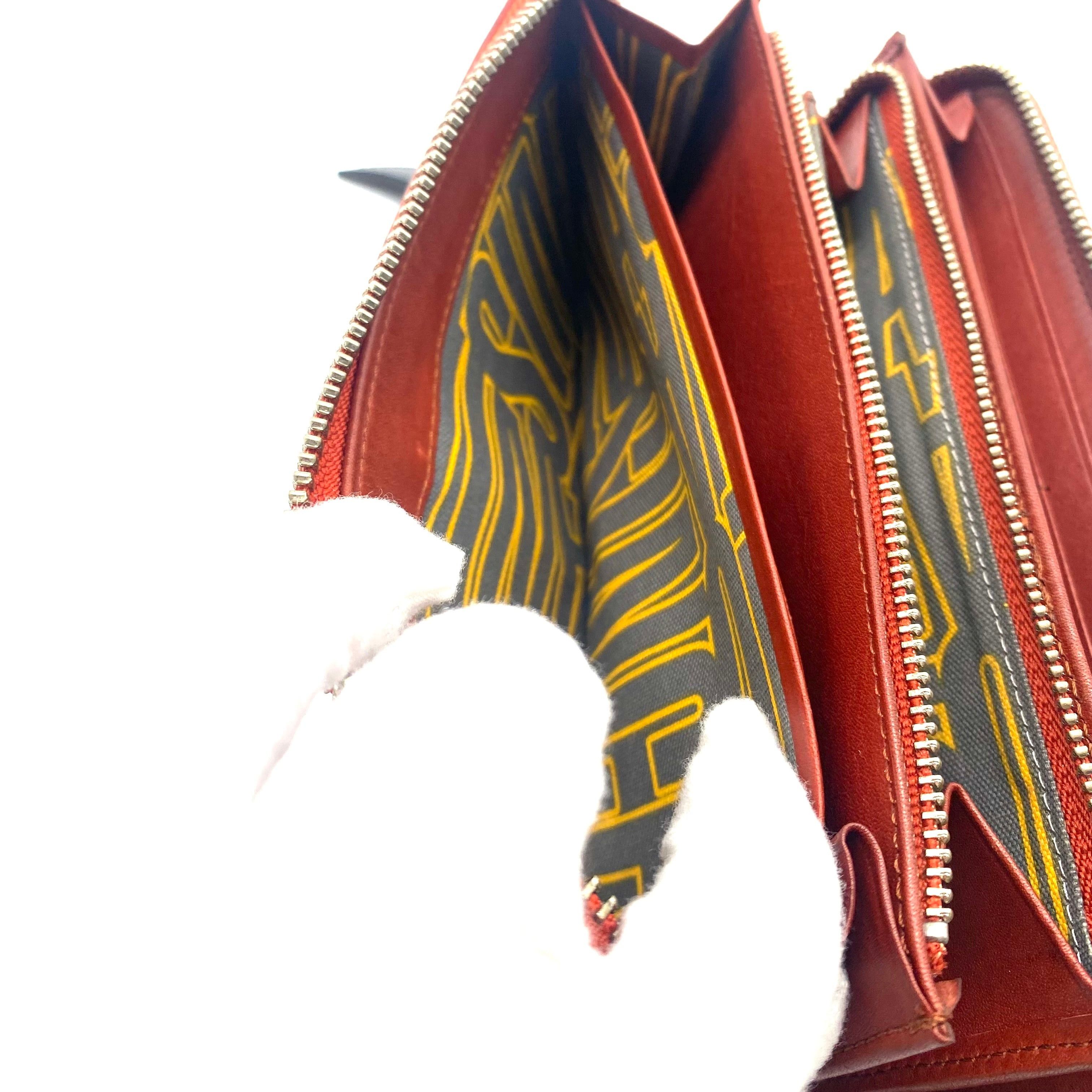 Vivienne Westwood Vivienne Westwood Leather Long Wallet Brown Size ONE SIZE - 4 Thumbnail