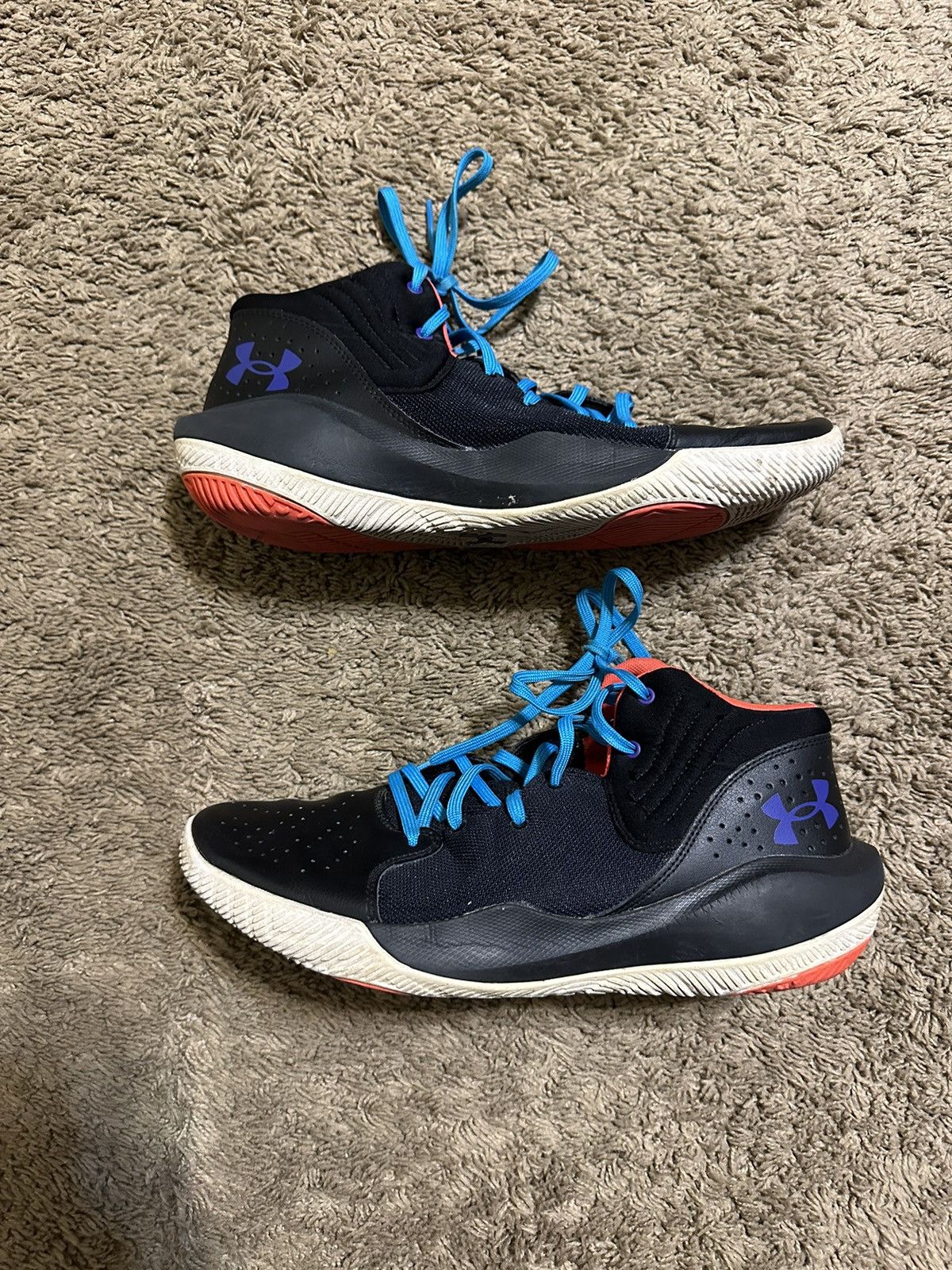NBA × Under Armour × Vintage Vintage NBA Under Armor Basketball “jet 21” 00s size 12 Size US 12 / EU 45 - 9 Thumbnail
