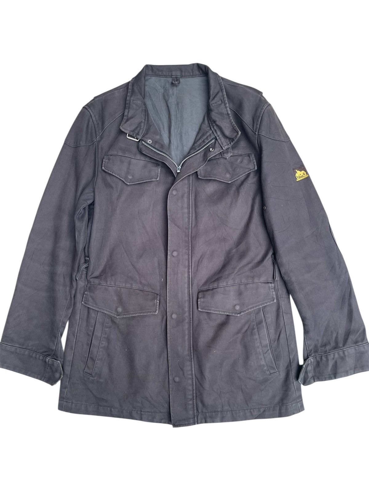ABAHOUSE Abahouse Vintage Field Jacket - Button Zip Front Size US S / EU 44-46 / 1 - 1 Thumbnail