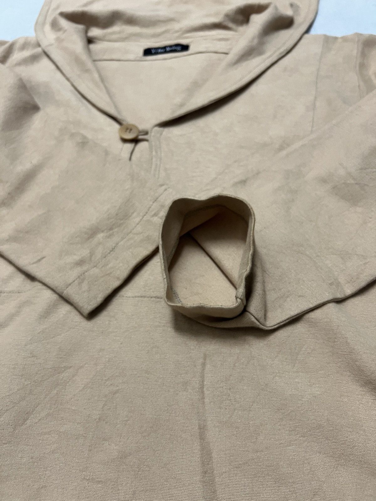 Yohji Yamamoto 549. Y’s for Living by Yohji Yamamoto Minimal Hood Top Size ONE SIZE - 6 Thumbnail