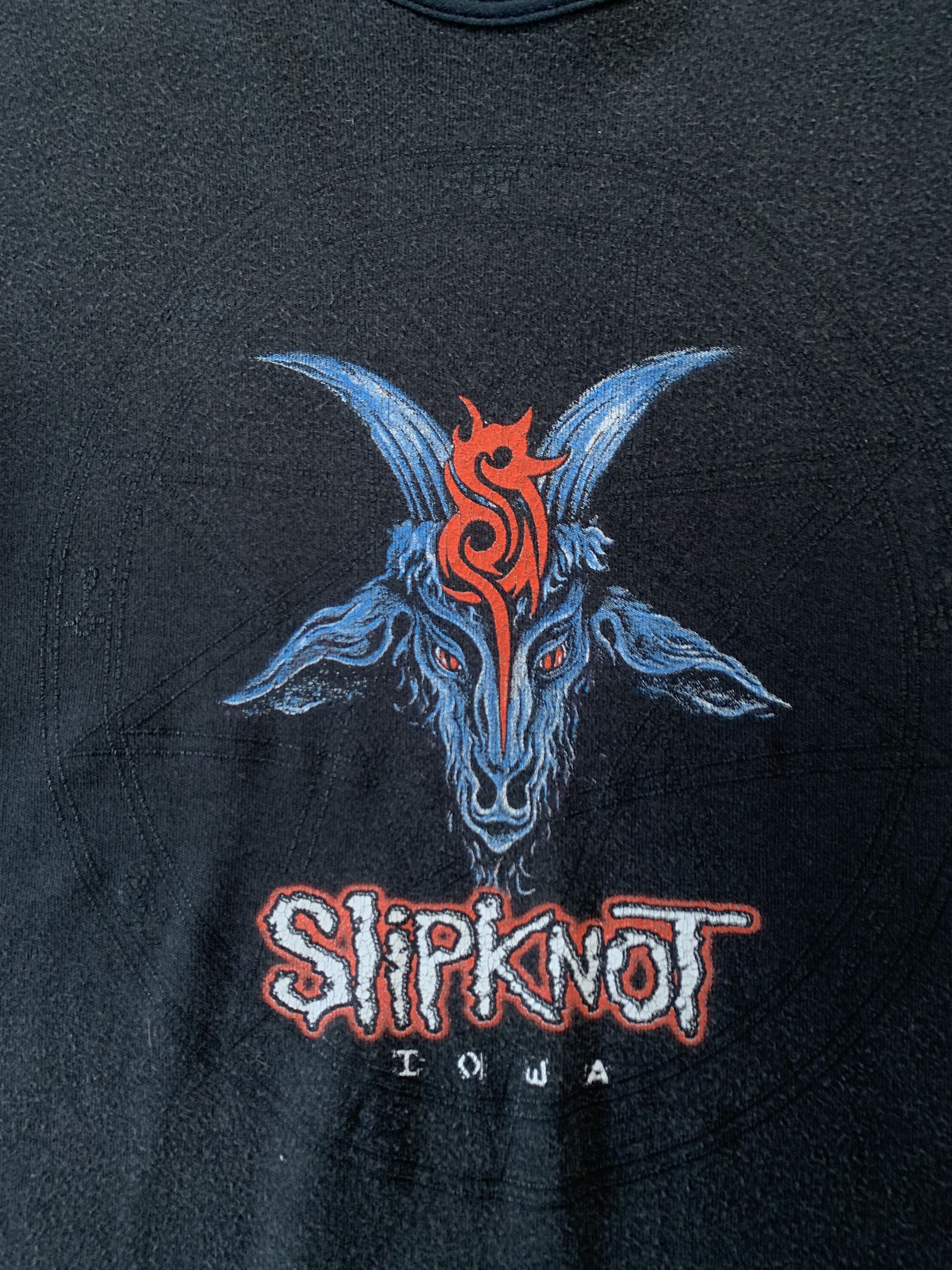 Slipknot Vintage Slipknot Lowa Goat Logo Long Sleeve T-Shirt Size XS / US 0-2 / IT 36-38 - 6 Thumbnail