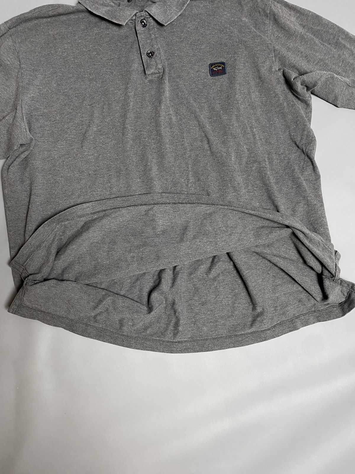 Paul & Shark Paul & Shark Yachting Polo Shirt 3XL Fit XL Grey Long Sleeve Size US XXL / EU 58 / 5 - 12 Thumbnail