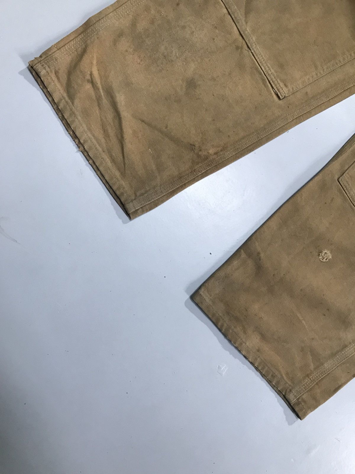 Carhartt Vintage carhartt B01 BRN dusty double knee workwear Size US 40 / EU 56 - 4 Thumbnail