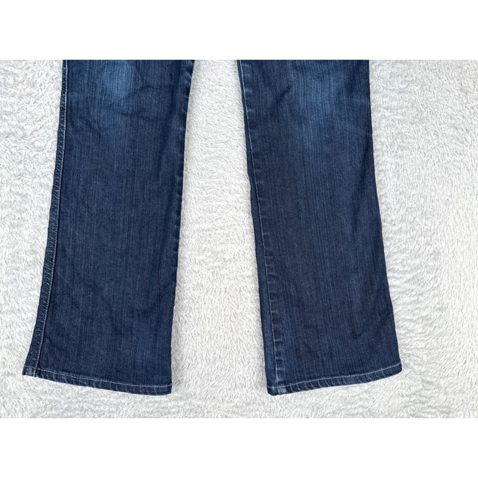 Vintage Joe's Jeans Women Jeans Size 25 Blue Provocateur Bootcut Low Rise 28x28 Denim Distressed Size 42" / US 20 - 2 Thumbnail