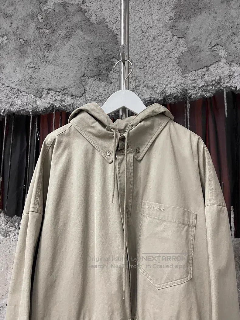 Balenciaga Balenciaga Denim Jacket Coat Size US L / EU 52-54 / 3 - 3 Thumbnail