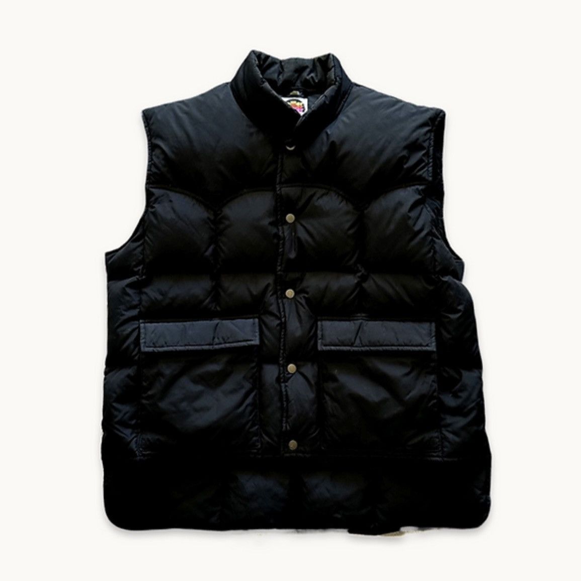 image of Vintage Miller Outerwear Western Vest in Black, Men's (Size XL)