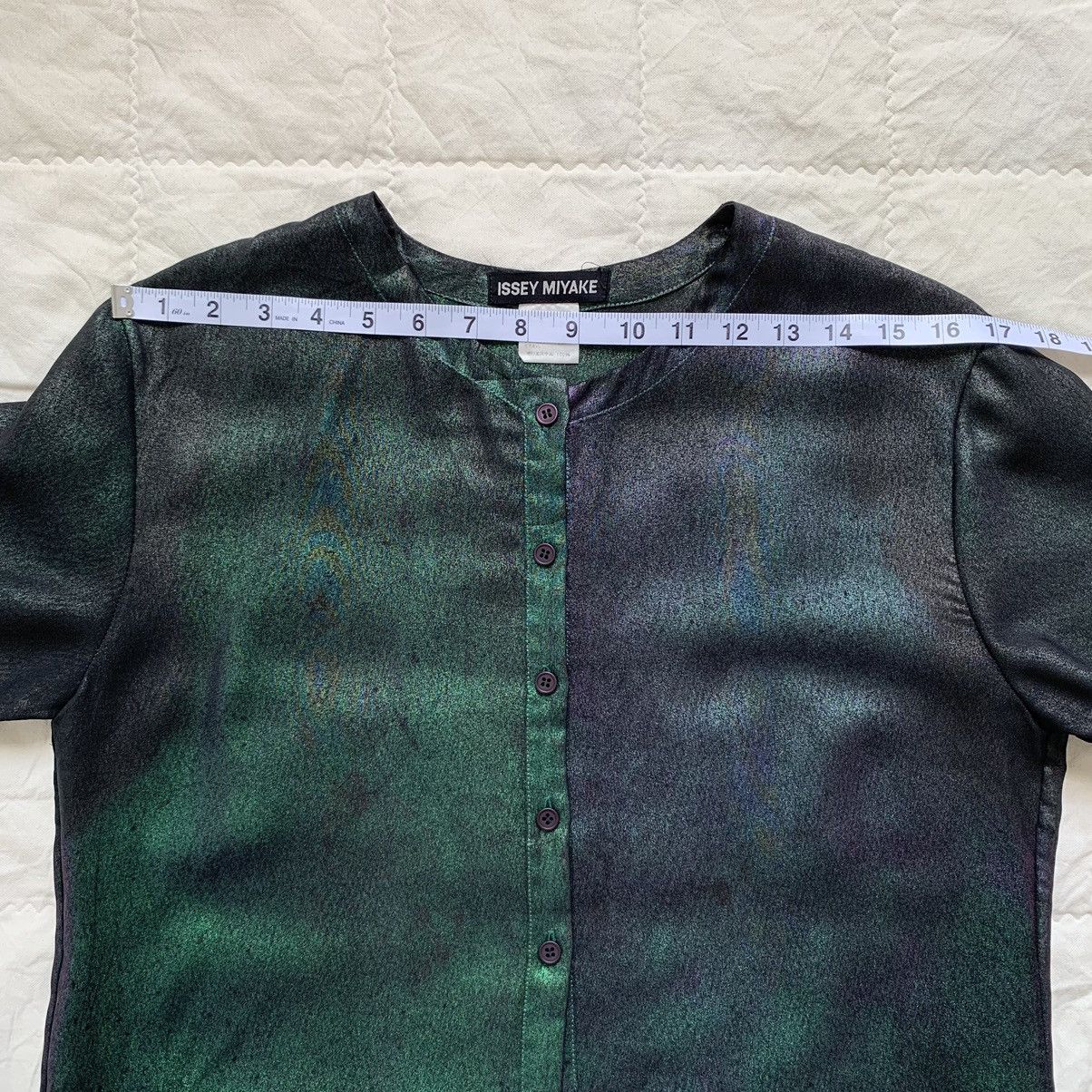 Issey Miyake Issey Miyake "SAMPLE" See Through Button Ups Shirt Size M / US 6-8 / IT 42-44 - 20 Thumbnail