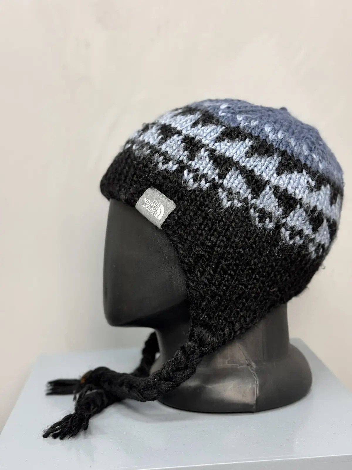 The North Face × Vintage Vintage wool The north face beanie hat TNF Y2K Japanese Size ONE SIZE - 3 Thumbnail