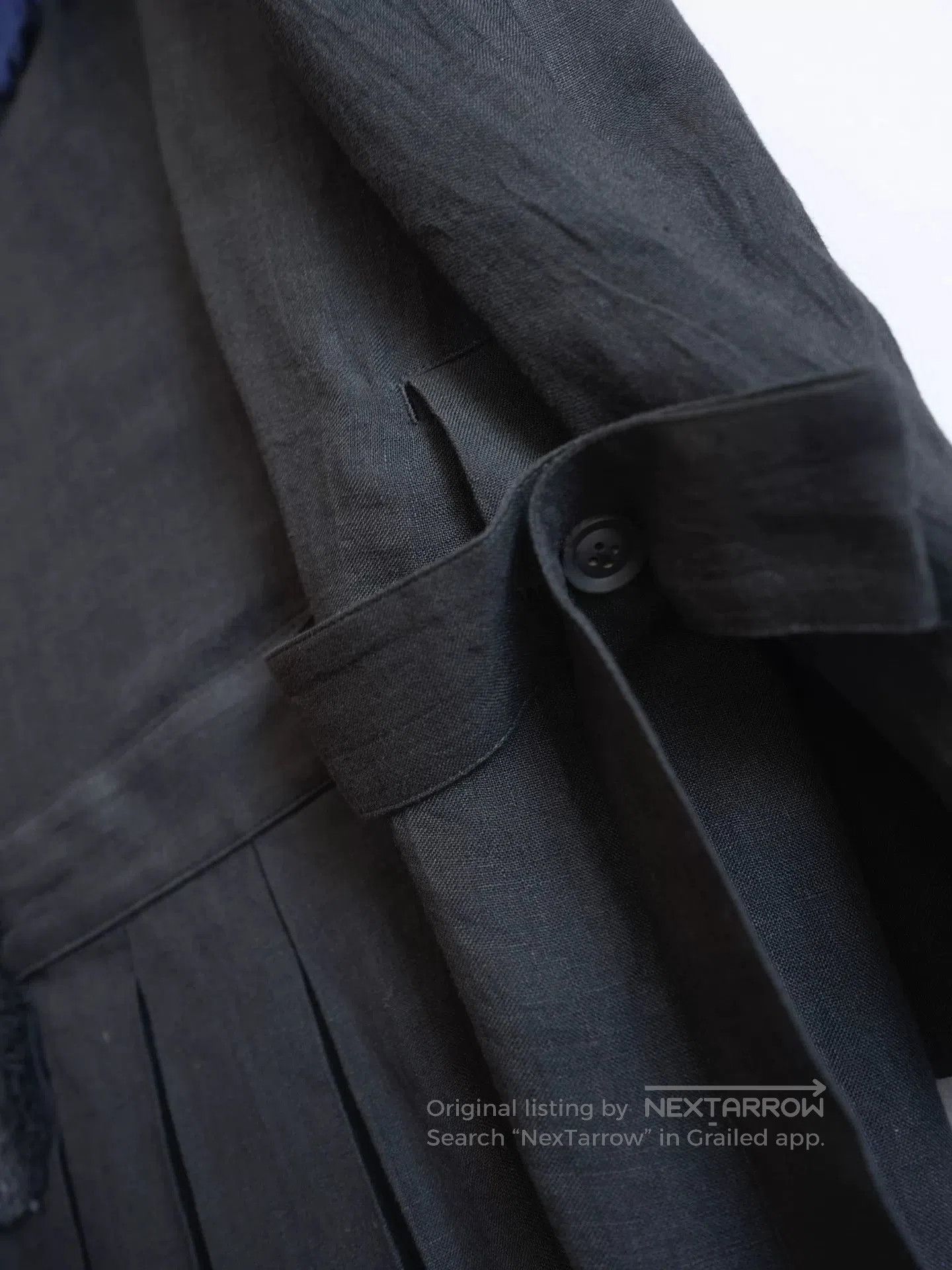 Yohji Yamamoto Yohji Yamamoto Patchwork Pleated Jacket. Size US L / EU 52-54 / 3 - 8 Thumbnail